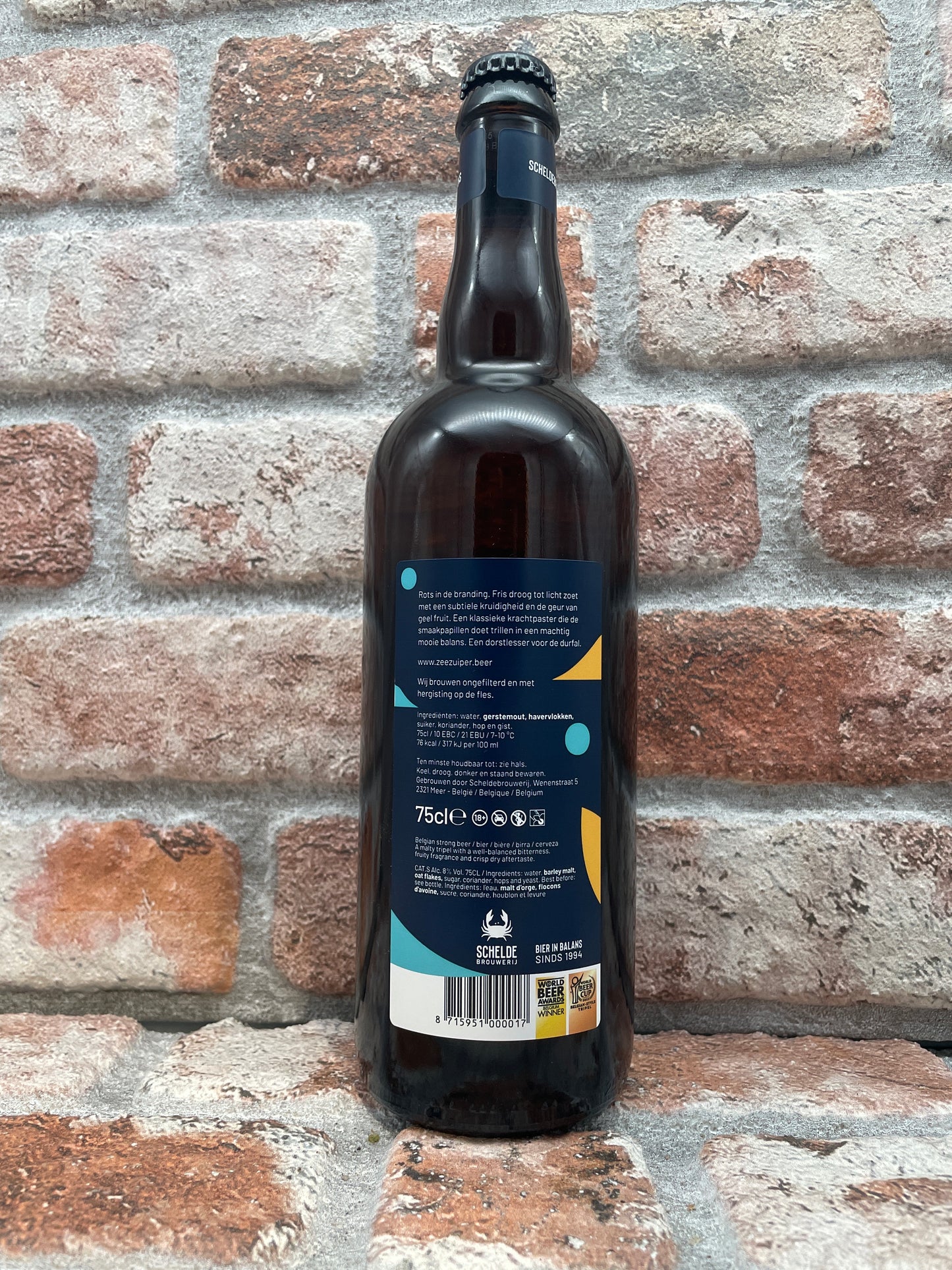 Schelde Brouwerij Zee Zuiper Tripel - 75 CL