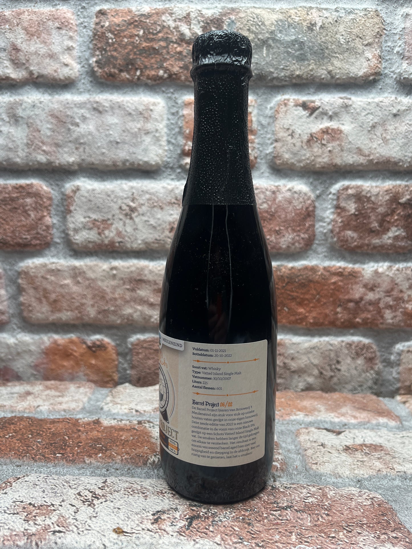 Brouwerij 't Meuleneind Barrel Project 22.06 black IPA - 37.5 CL