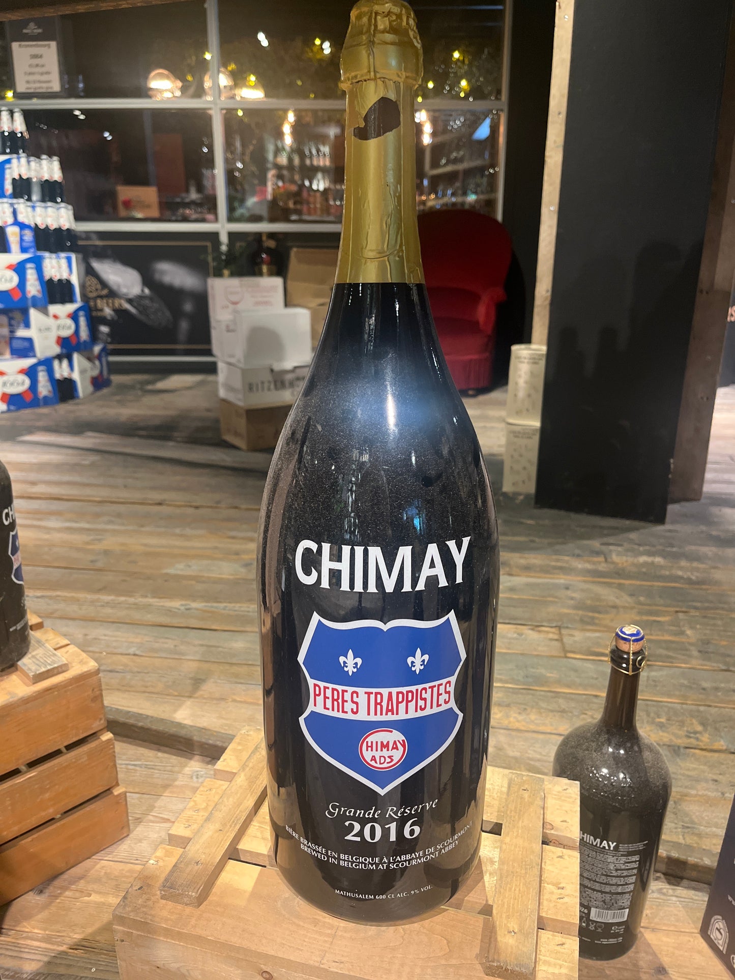Chimay Grande Réserve (Blue) Mathusalem 6 Liter 2016 Quadrupel