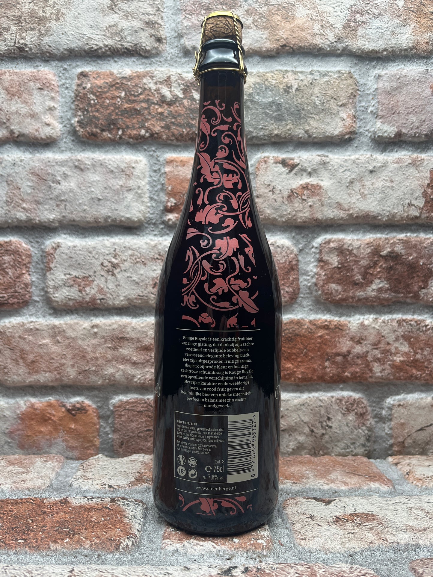 Steenbergen Rouge Royal Fruitbier - 75 CL