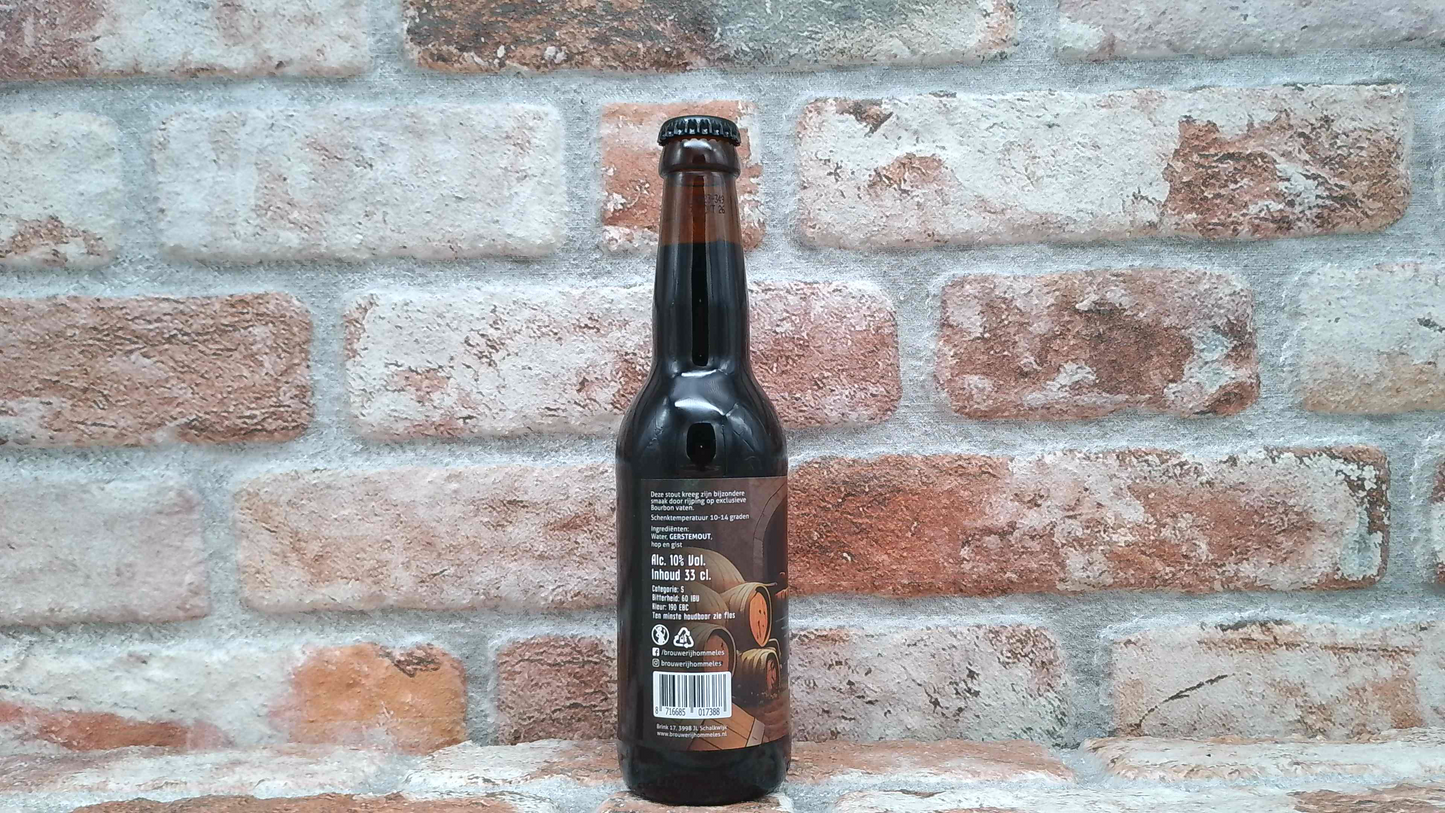 Brauerei Hommeles Barrel-Aged Utreg Heaven Hill 2024 Imperial Stout - 33 CL