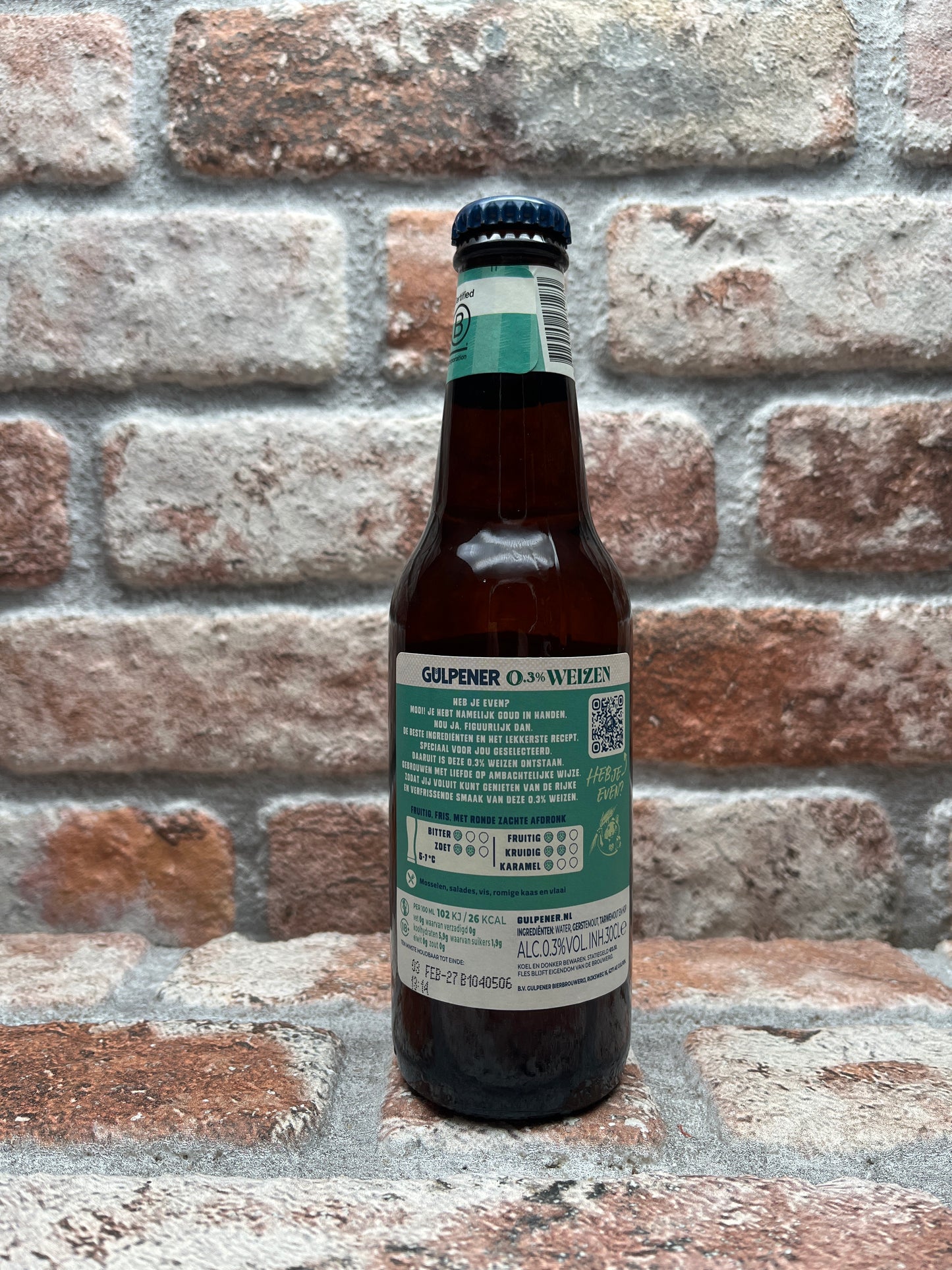 Gulpener 0,3 % Weizen alkoholfrei – 30 CL
