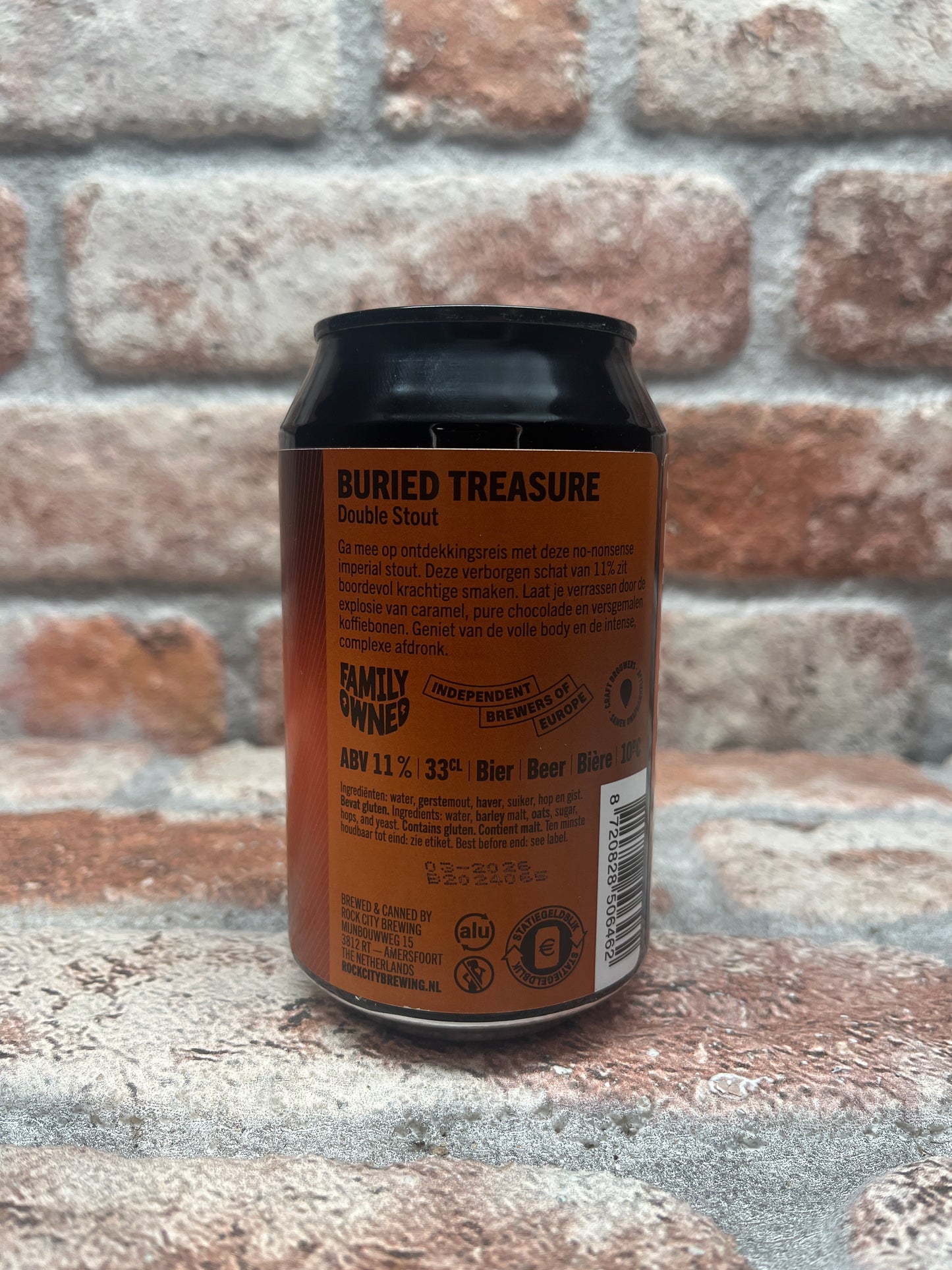 Rock City Buried Treasure Double Stout – 33 cl