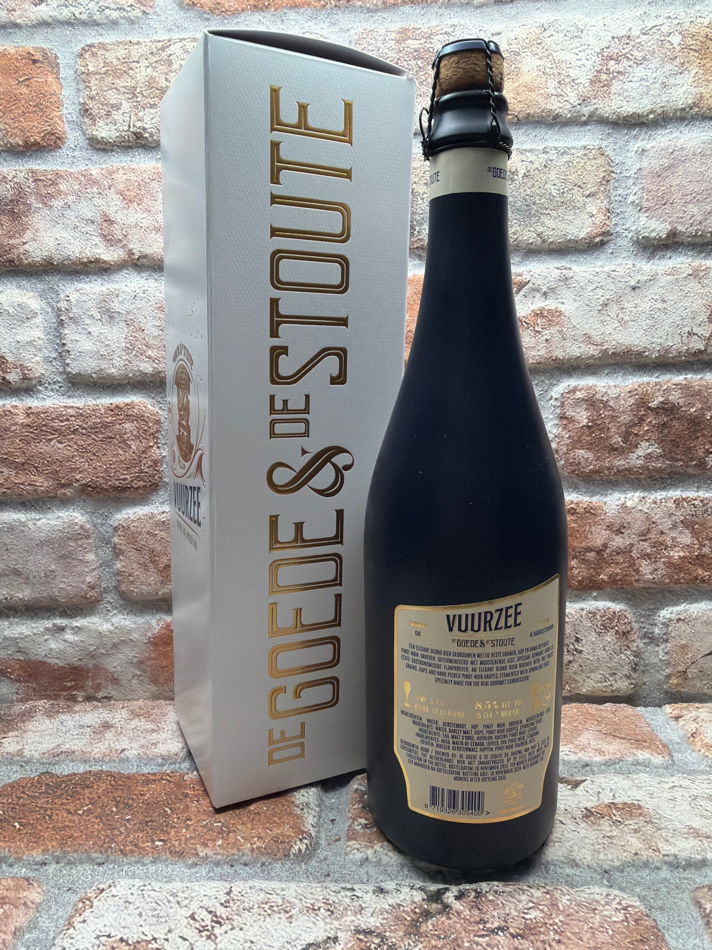 De Goede & De Stoute Vuurzee (Cuvée De Prestige 2024) Cadeaudoos Champagnebier - 75 CL