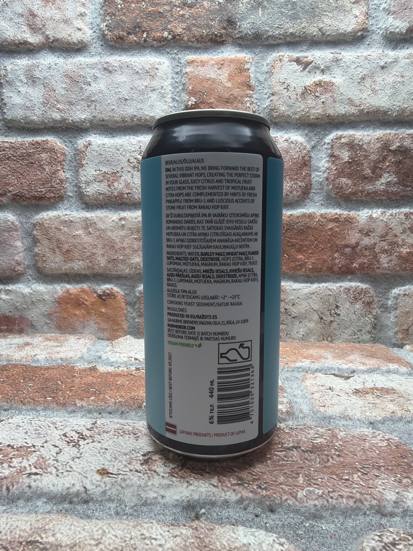 Nurme Breakfast of Champions IPA - 44 CL