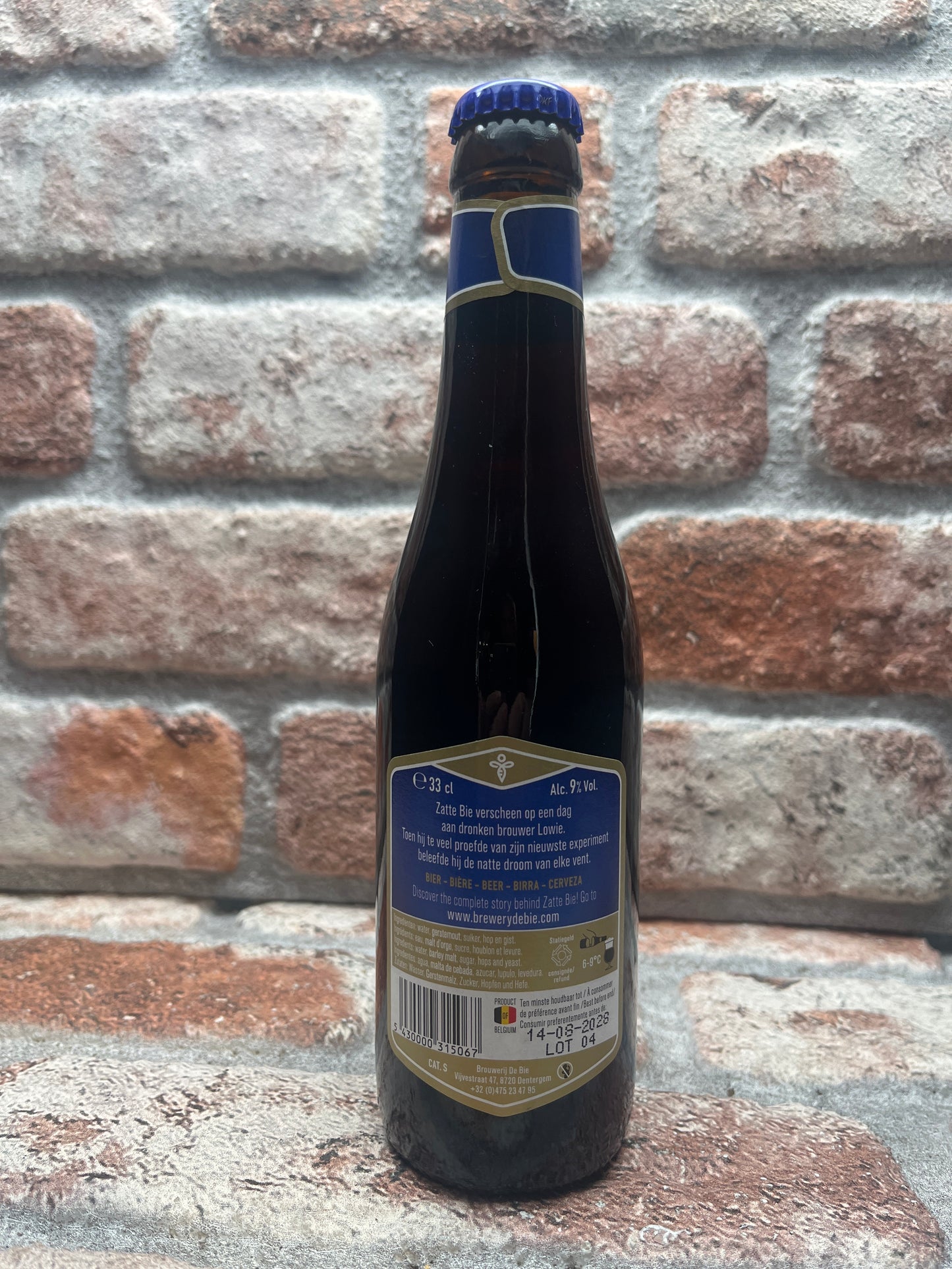 Brouwerij De Bie Zatte Bie Quadrupel - 33 CL