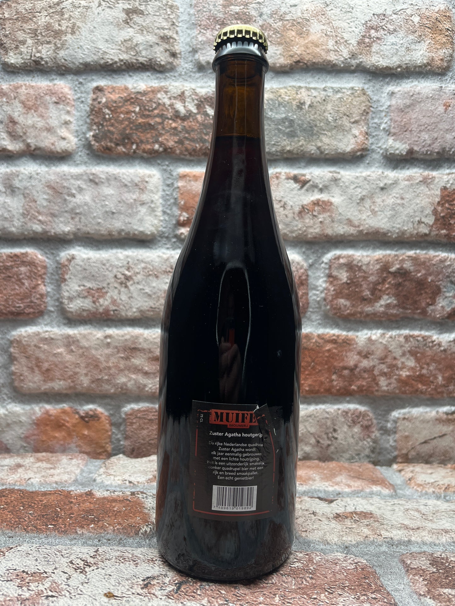 Muifel Brouwerij Zuster Agatha Houtgerijpt 2025 Quadrupel - 75 CL