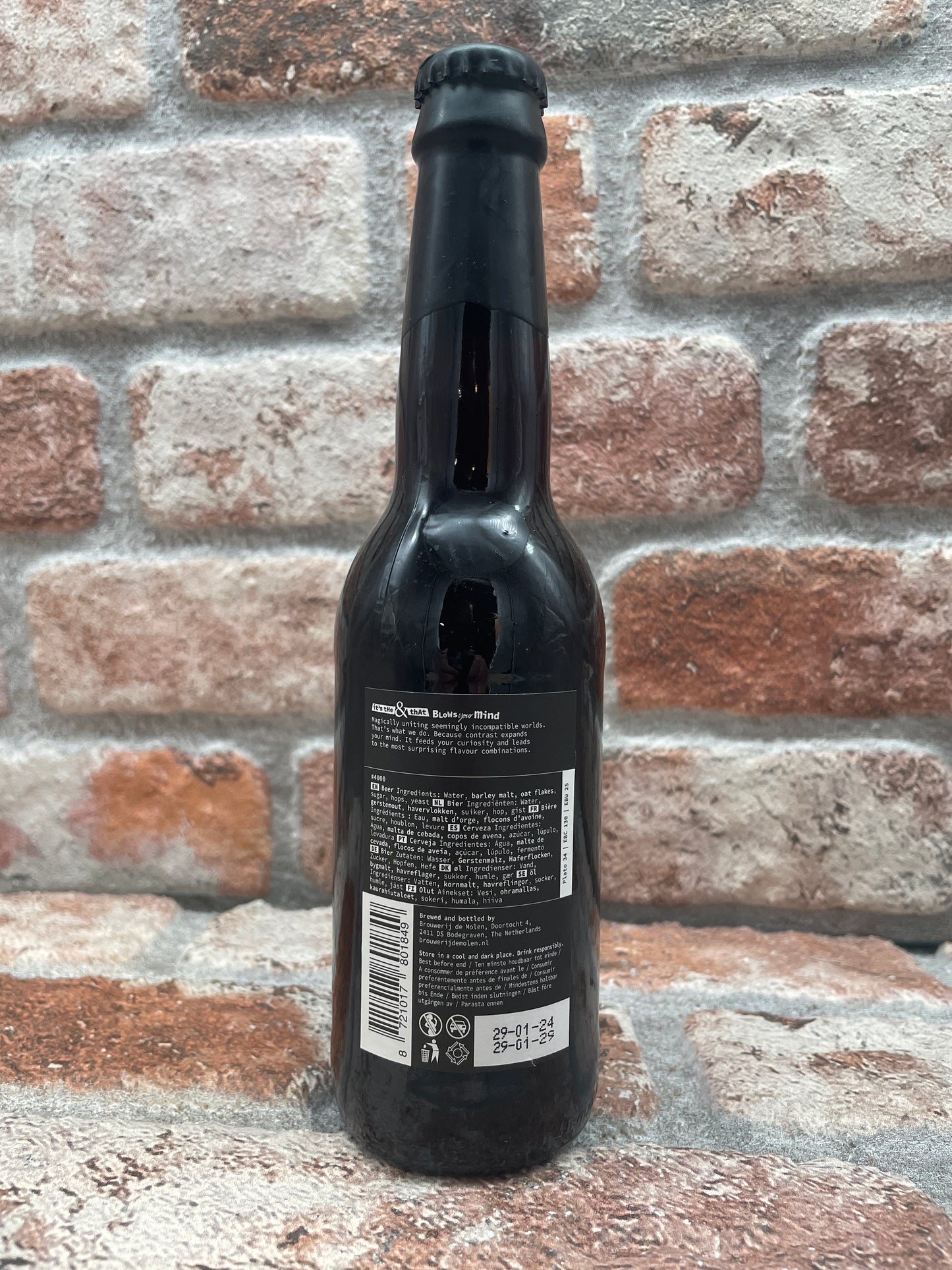 Brauerei de Molen #4000 Quadrupel - 33 CL