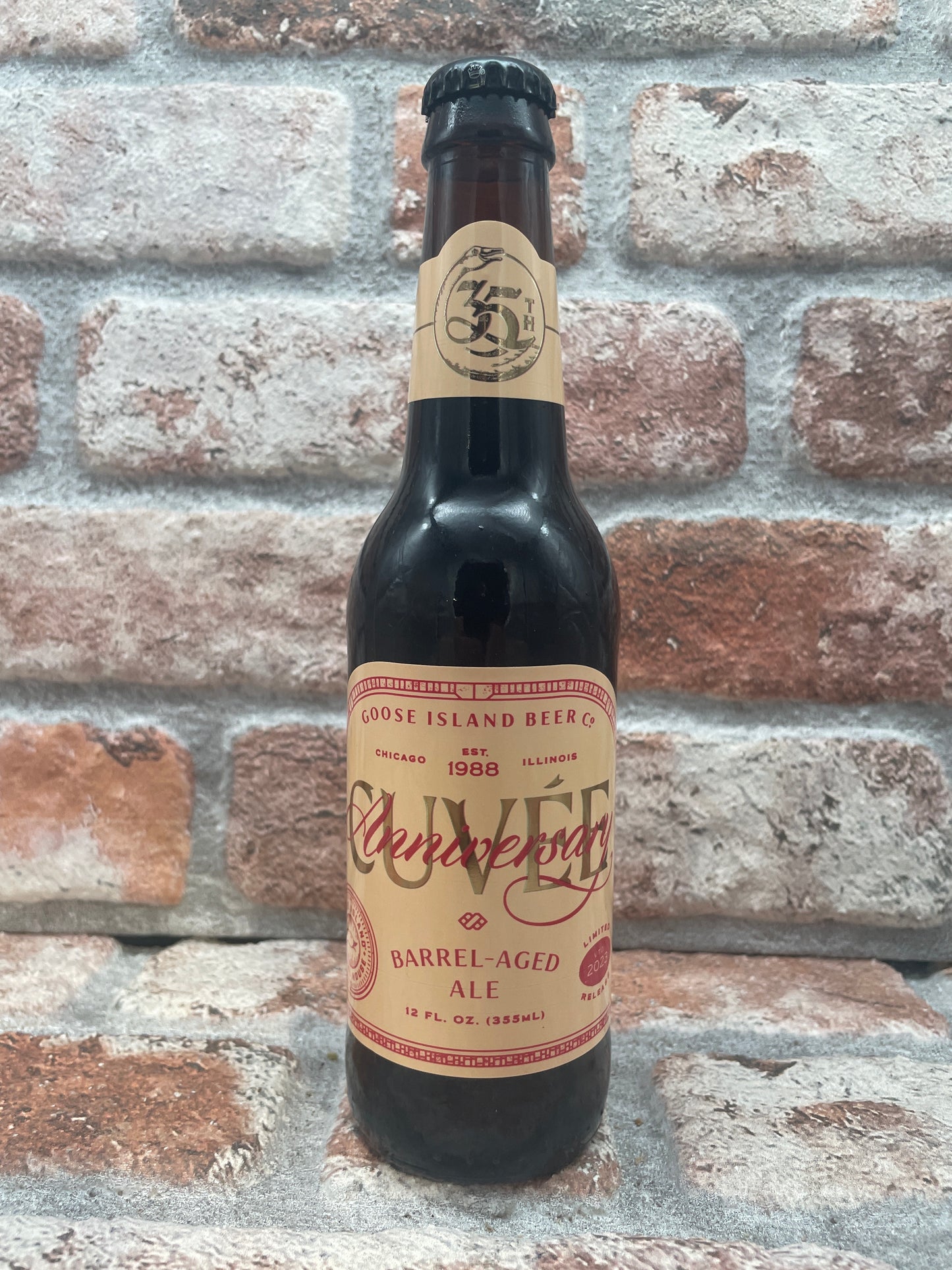 Goose Island Anniversay Cuvée Barrel Aged 2023 Ale – 35 cl