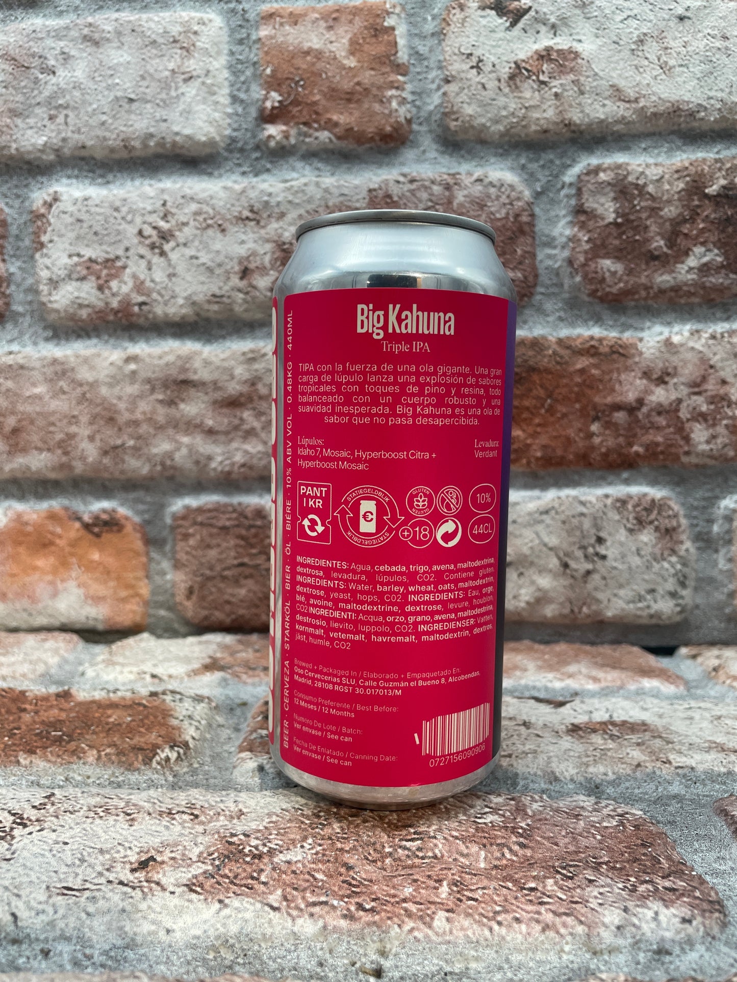 Oso Big Kahuna NEIPA - 44 CL