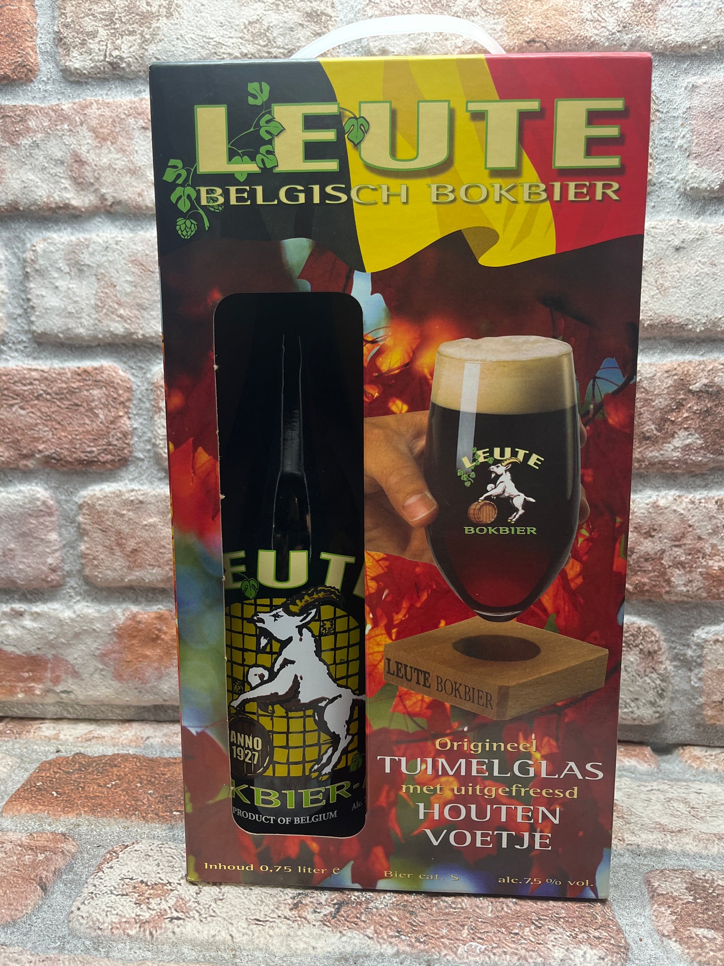 Leute Bokbier inklusive Glas 2013 Bock - 75 CL