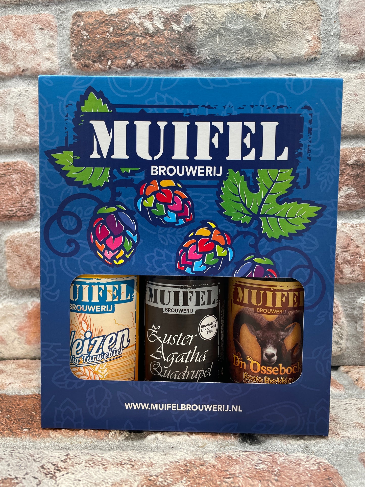 Muifel Brouwerij Geschenkset 3 fles Cadeaupakket - 33 CL