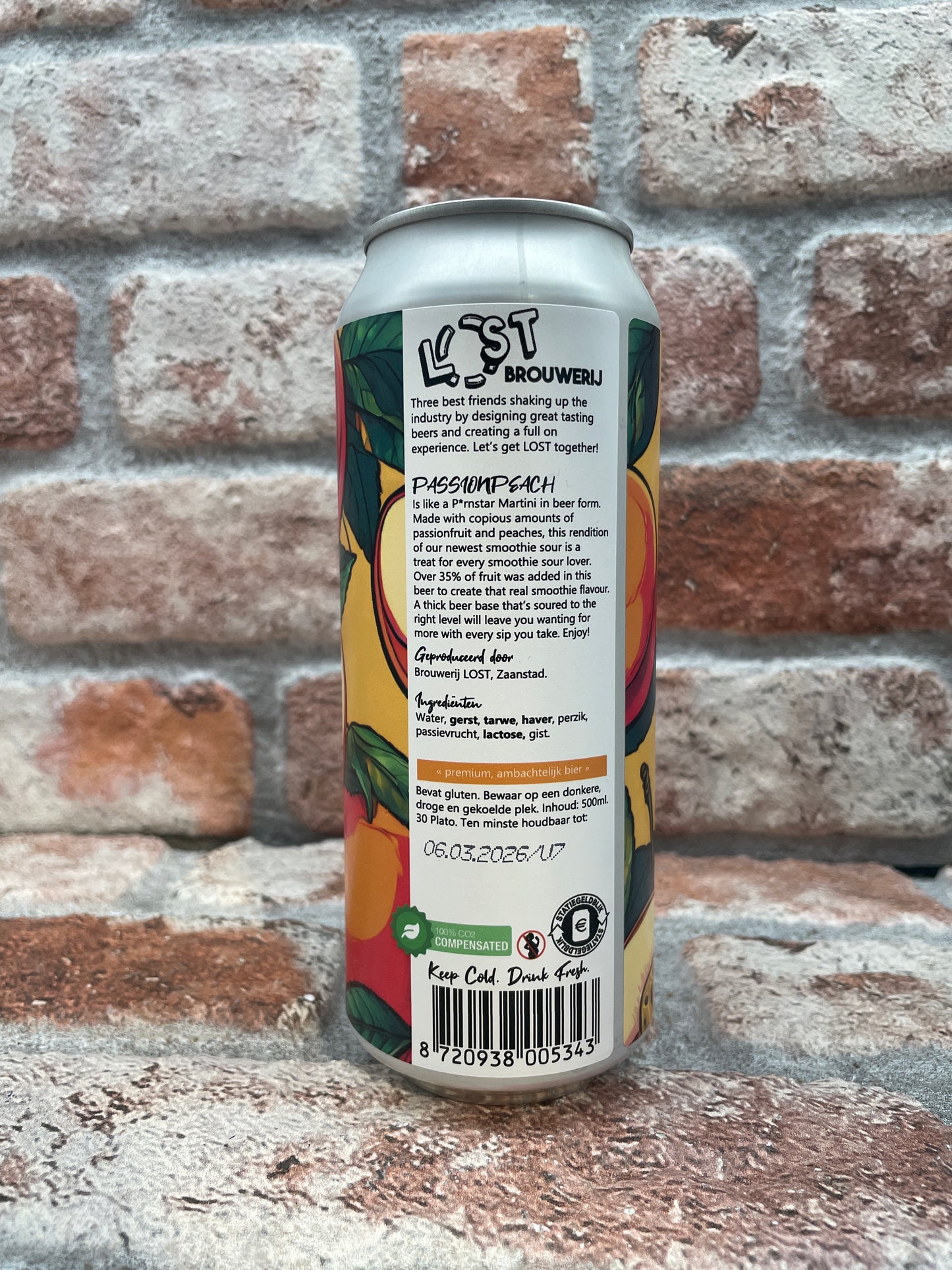 Brewery Lost Passionspfirsich Smoothie Sour - 50 CL