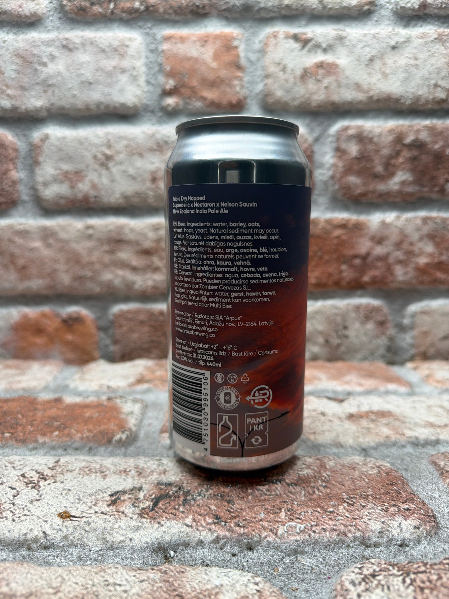 Arpus TDH Superdelic x Nectaron x Nelson Suavin New Zealand IPA - 44 CL