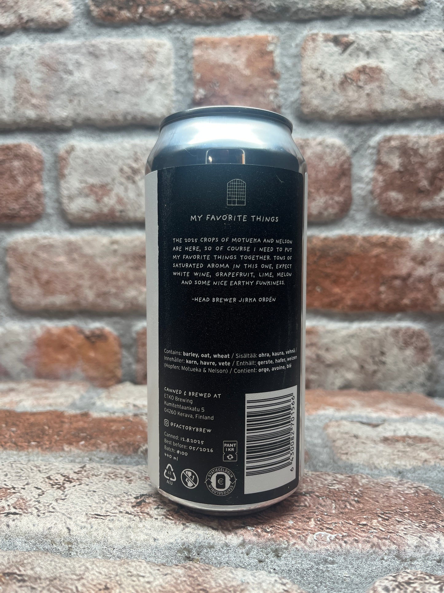 Fabrikbrauerei My Favorite Things IPA – 44 cl