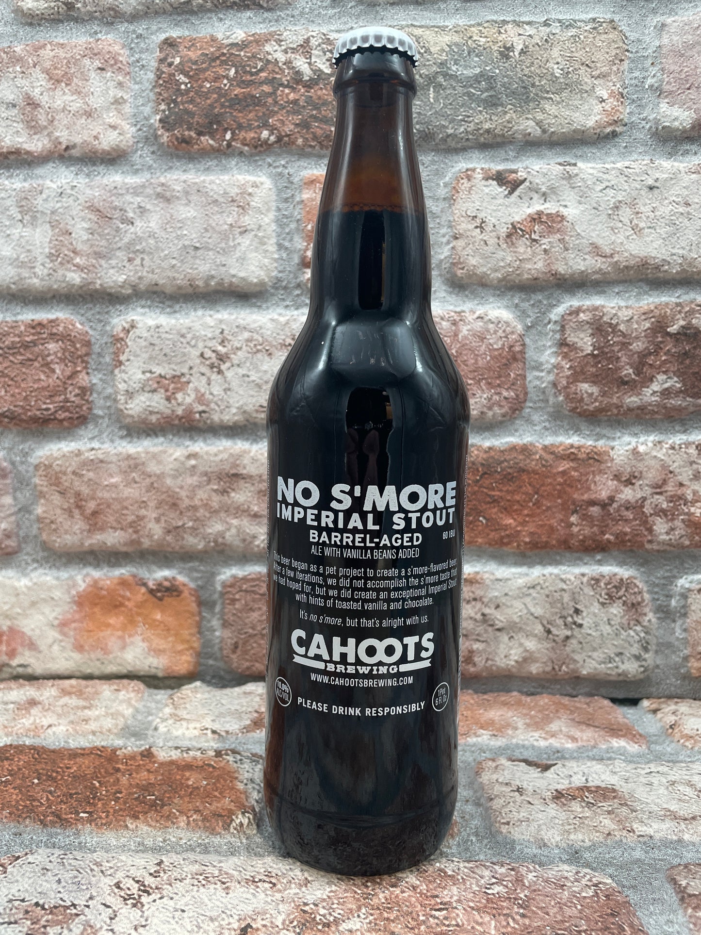 Cahoots Brewing Bourbon Barrel-Aged No S'more Imperial Stout – 65 cl