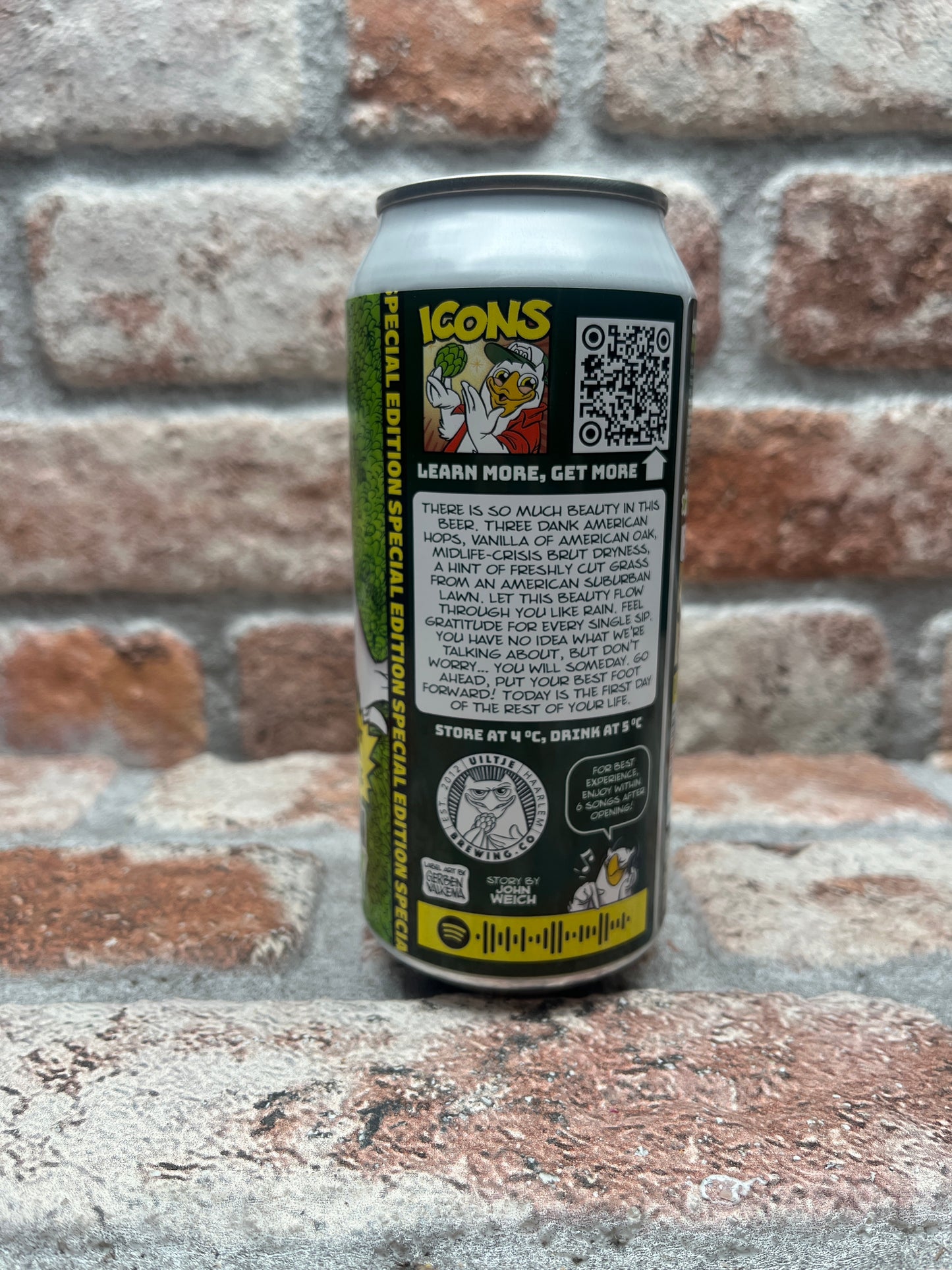 Uiltje Brewing Company American Beauty Brut IPA - 44 CL