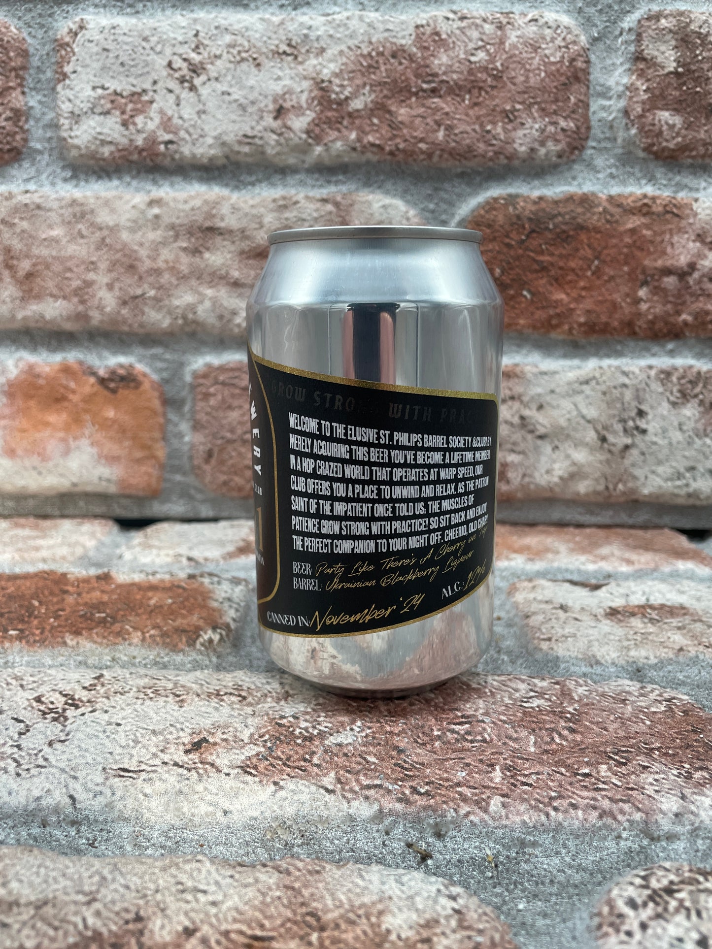 Baxbier BA24.01 (St. Philips Barrel Society & Club) Stout – 33 CL