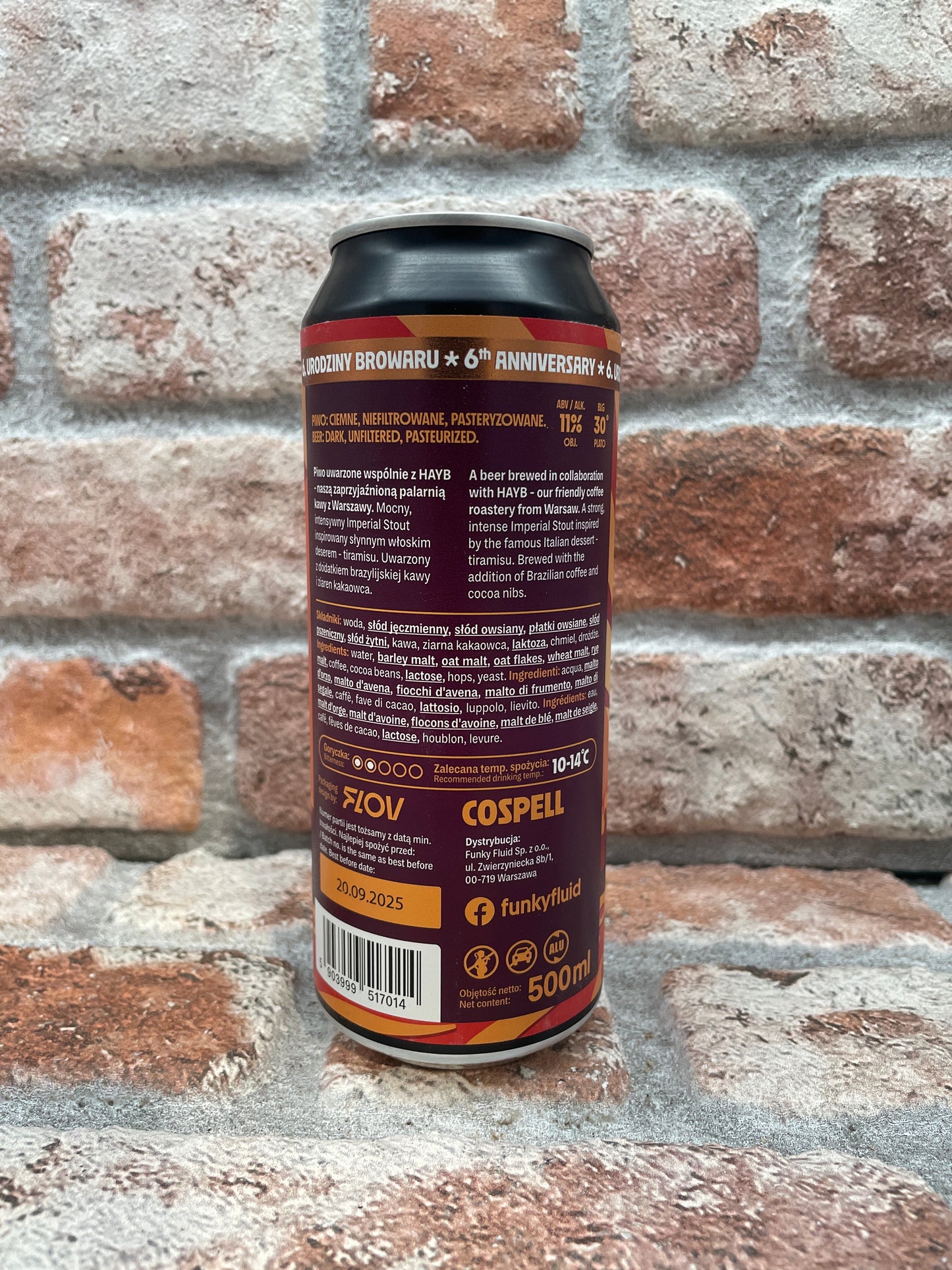 Funky Fluid Cospell Stout – 44 cl