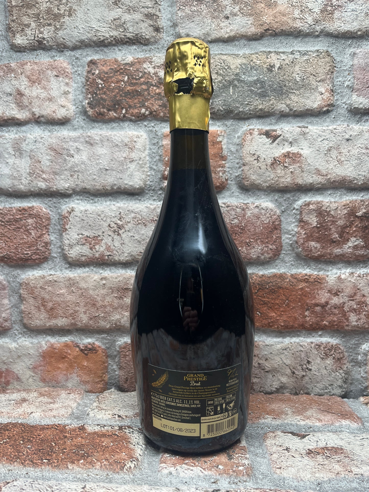 Hertog Jan Brut Blond 2024 Champagnerbier ohne Karton - 75 CL