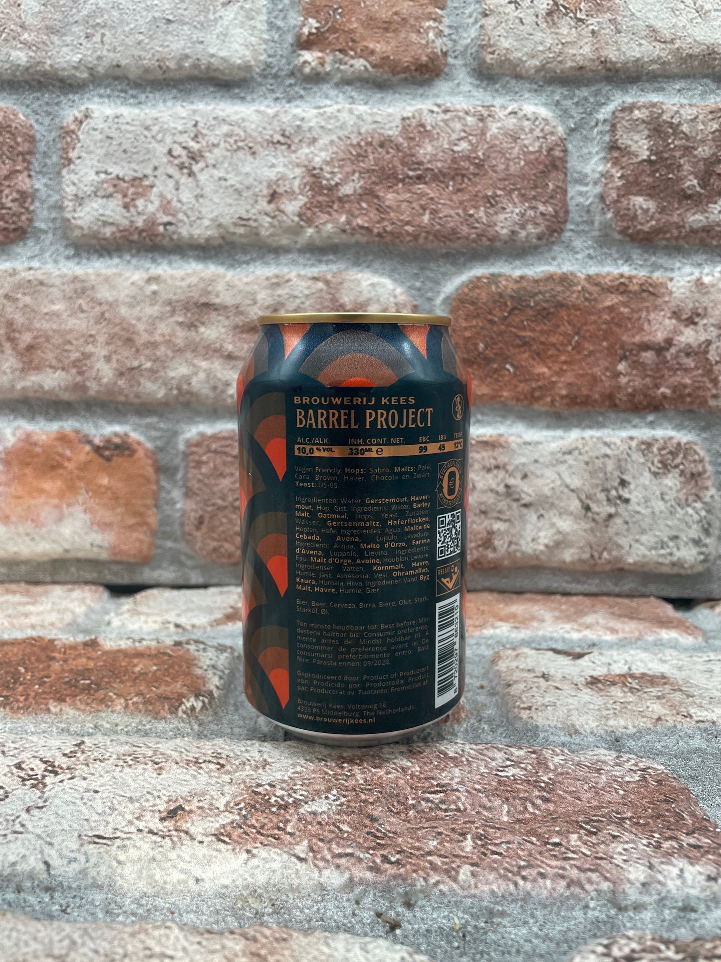 Brauerei Kees Barrel Project St. Brandarius 2024 Stout - 33 CL