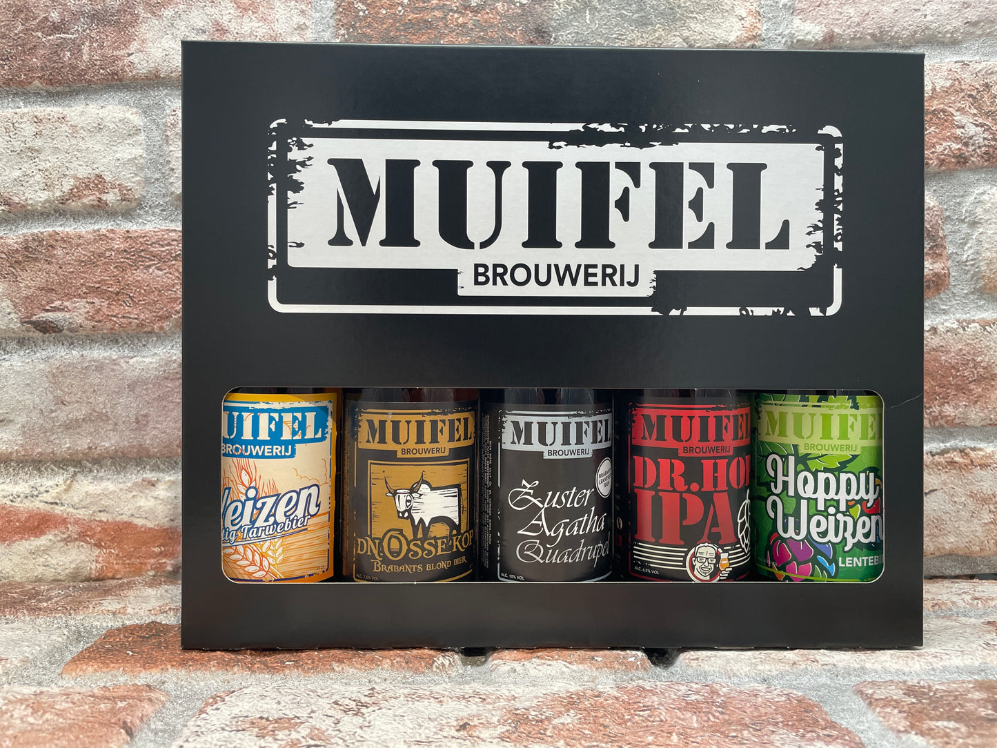 Muifel Brouwerij Geschenkset 5 fles Cadeaupakket - 33 CL