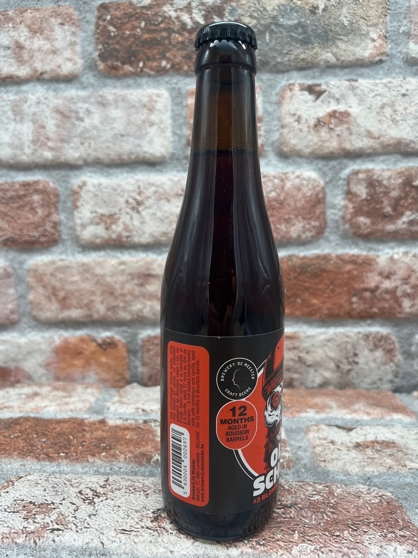 De Meester Old School #3 Blonde Barley Wine Bourbon Barleywine - 33 CL