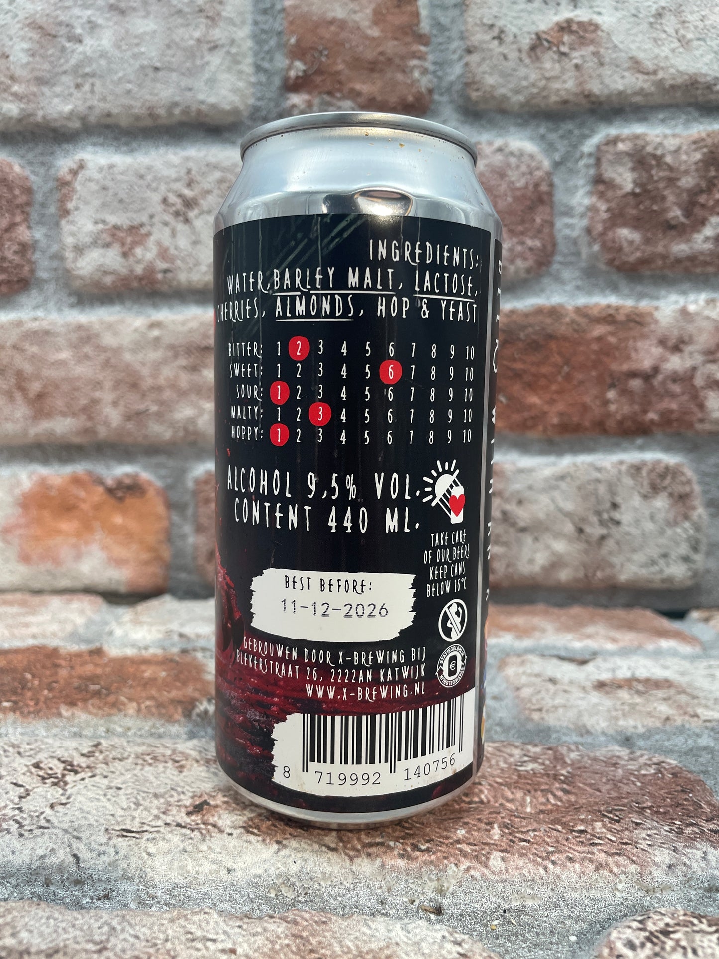 X-Brewing Cherry Love Stout – 44 cl