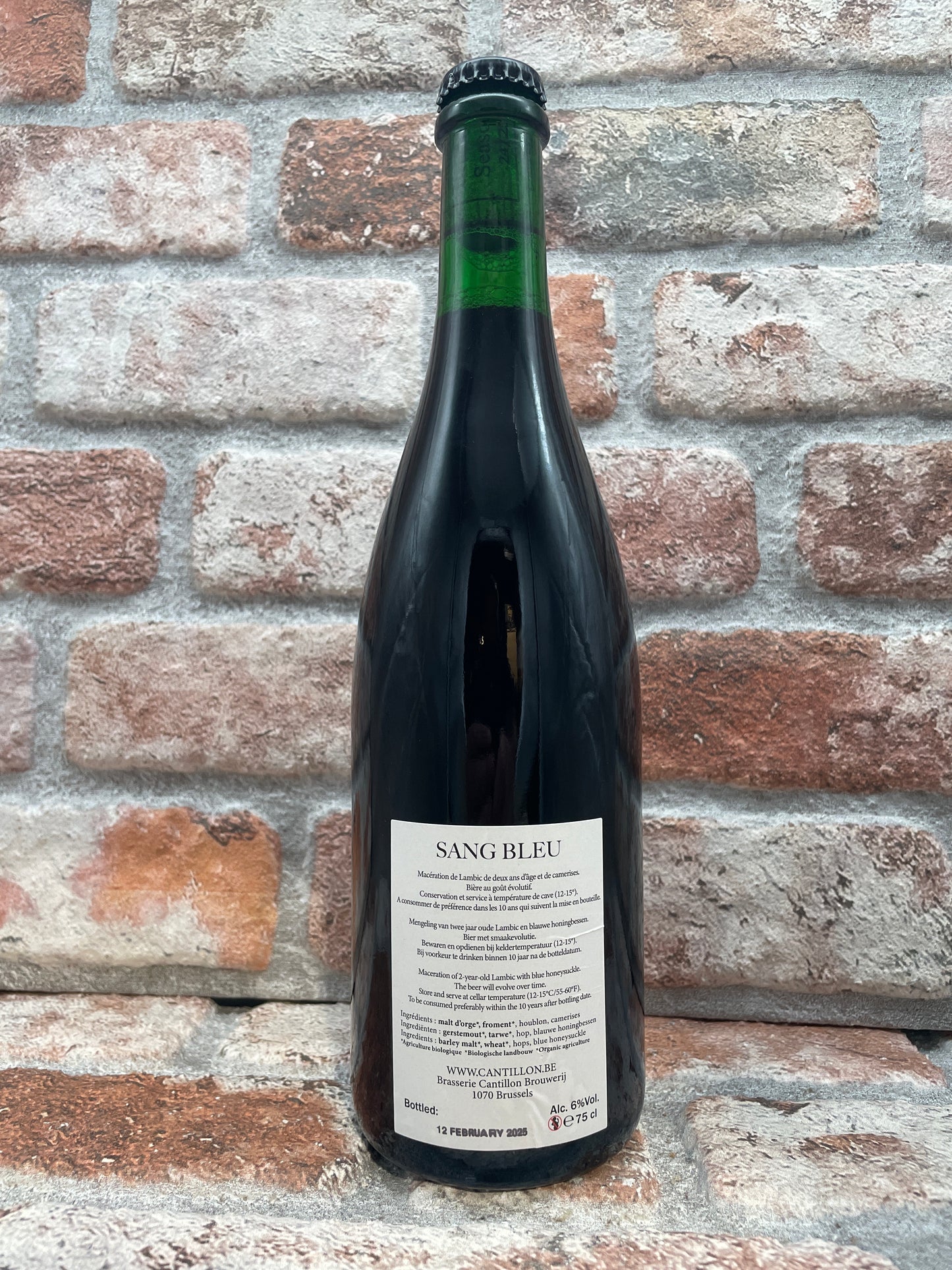 Cantillon Sang Bleu 2025 Lambic/Geuze - 75 CL