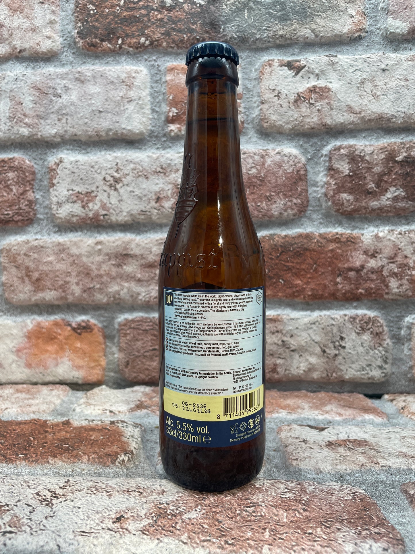 La Trappe La Trappe witte Trappist Witbier - 33 CL