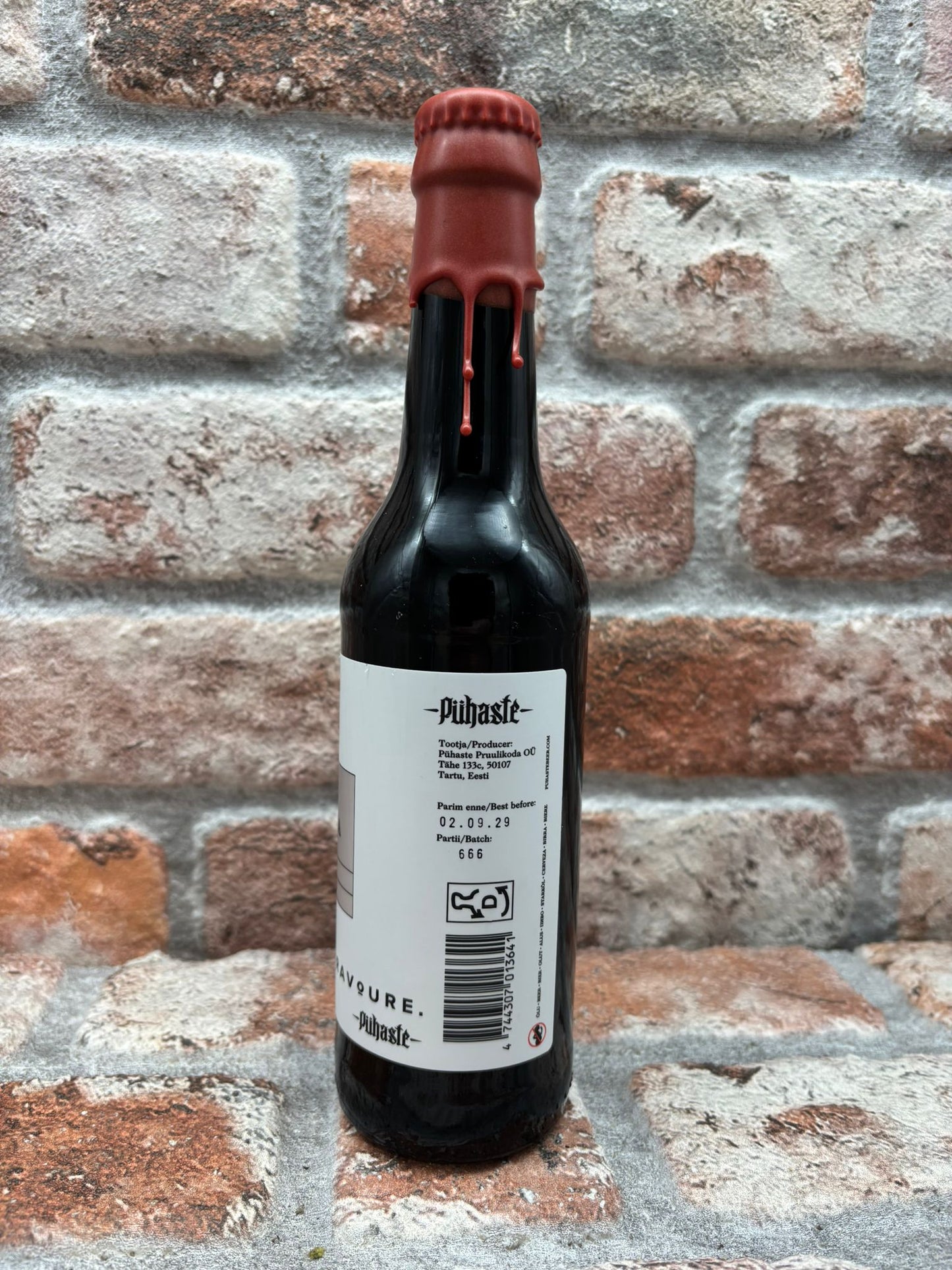 Pühaste Ankou Whisky BA zusammen mit Braboure (Silver Series) Stout – 33 CL