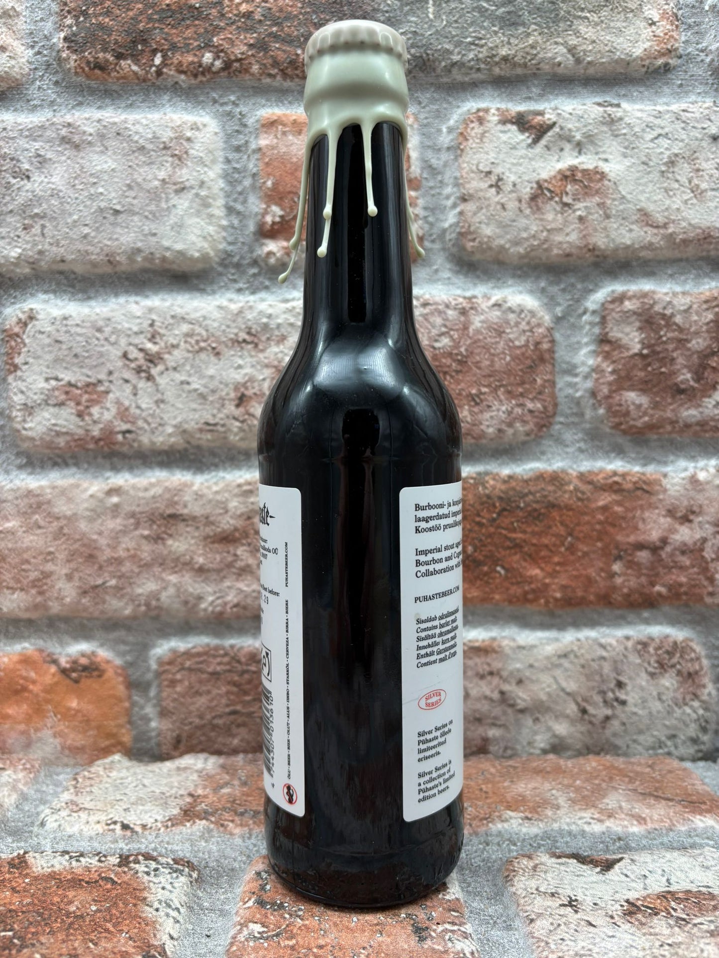 Pühaste Salzstout Bourbon/Cognac BA (Silberserie) Stout - 33 CL