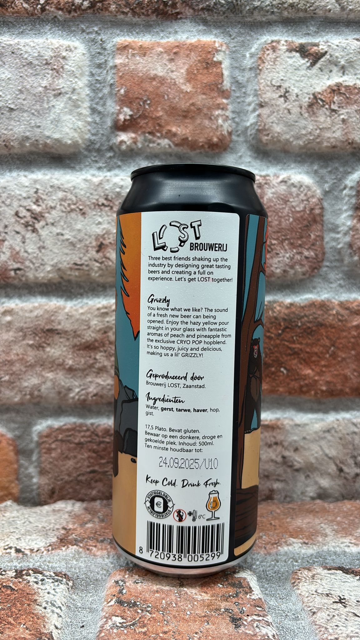 Brauerei LOST - GRIZZLY NEIPA - 50 CL