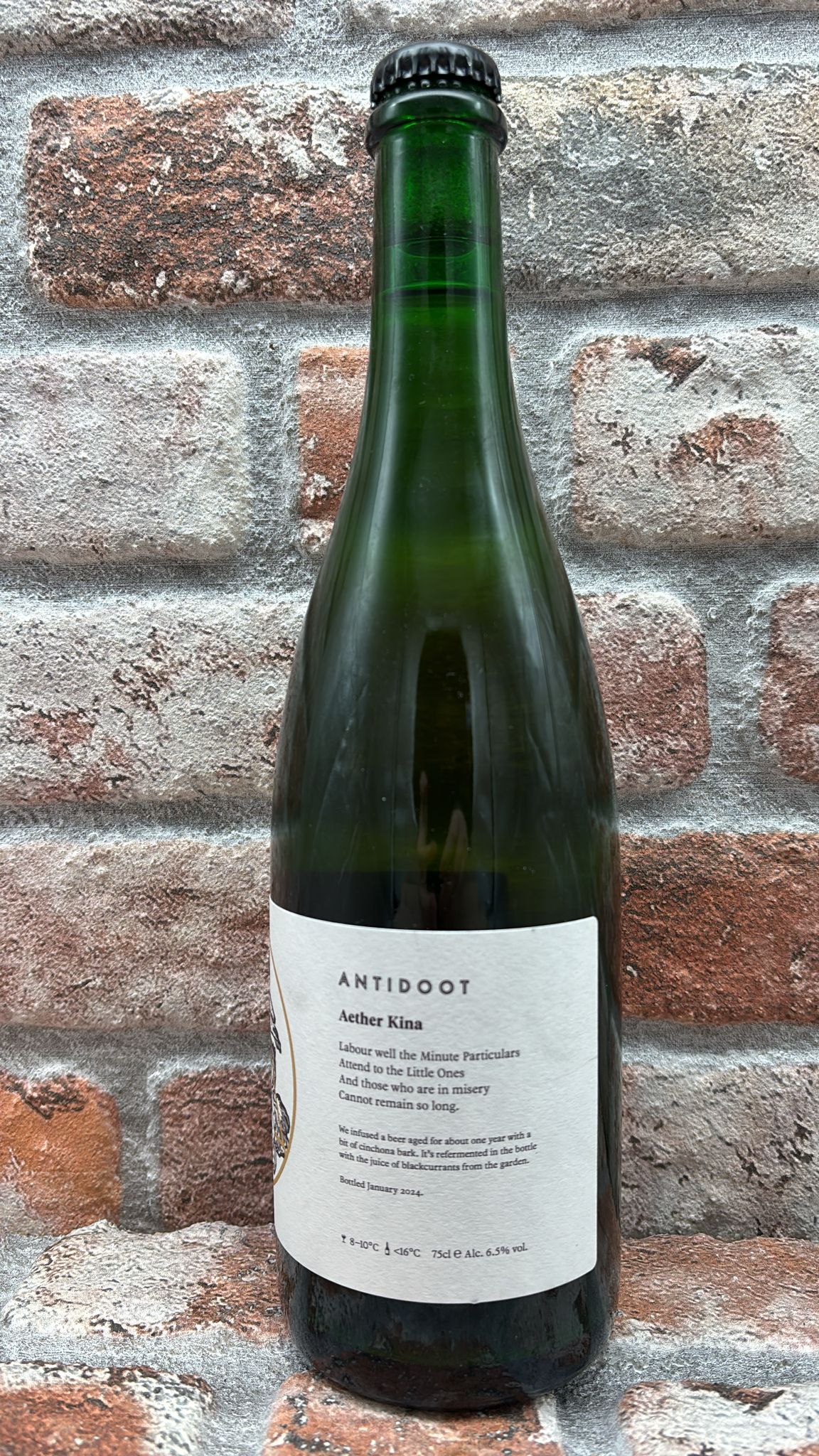 Antidoot Aether Kina Wild Ale – 75 cl