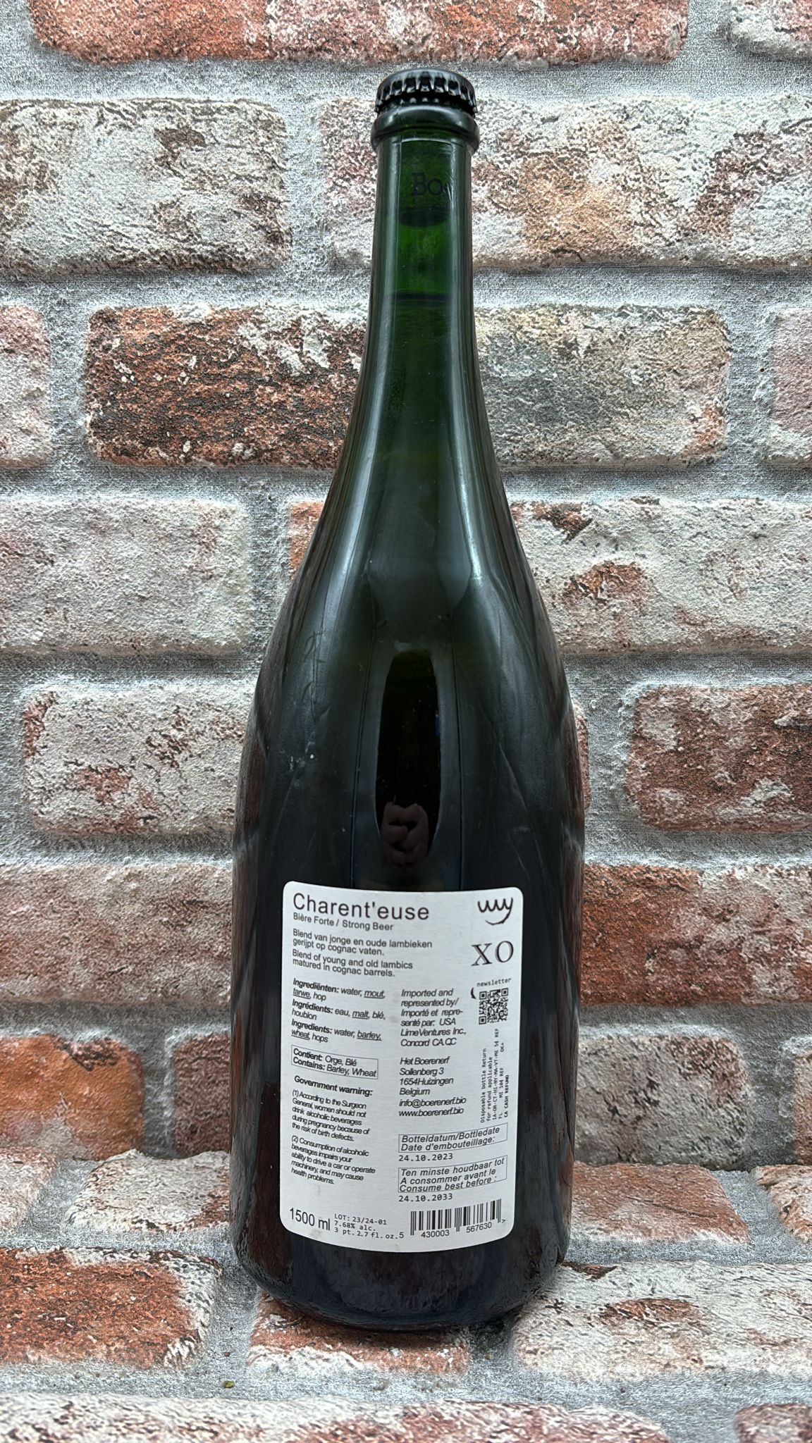Farmyard Charent'euse - Cognac-Fassserie 2023 Lambic/Geuze - 1,5 L