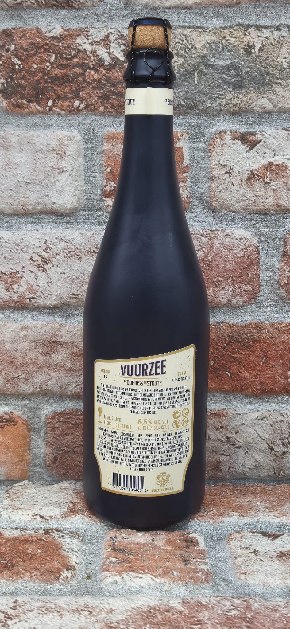 Vuurzee Cuvee de Presige 2021 Champagnerbier - 75 CL