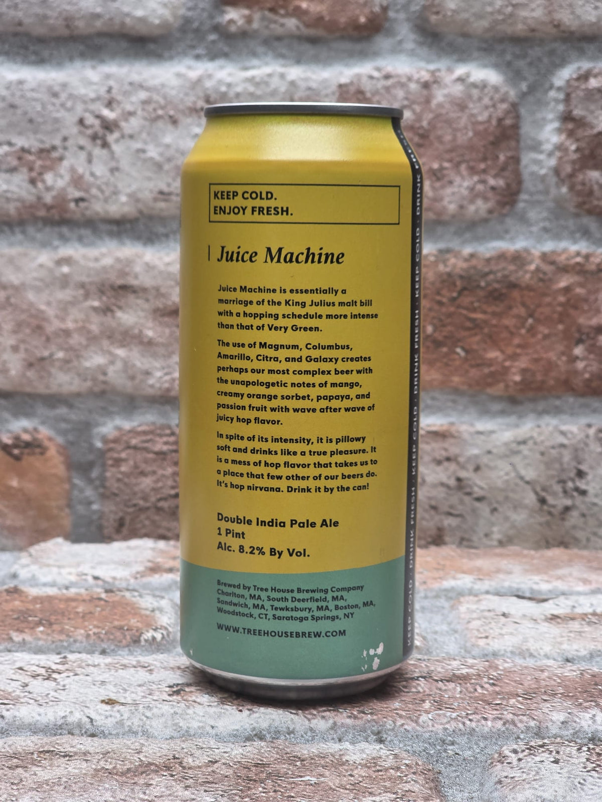 Tree House Brewing Company Juice Machine IPA - 47.3 CL (1 pint)