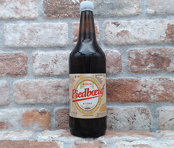 Piedboeuf Blondes Tafelbier ohne Alkohol - 75 CL
