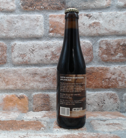 Muifel Brouwerij Im Fass gereifter #6 Sister Agatha Grand Reserve Appleton Rum 2021 Barleywine – 33 CL