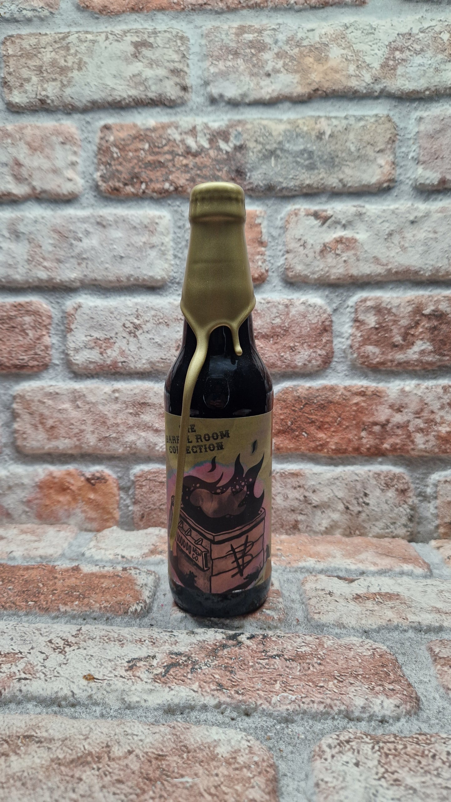Voodoo Brewing Company Hot Garbage Aged In Buffalo Trace Bourbon (Gold Wax, 10.18.19) Stout - 35 CL