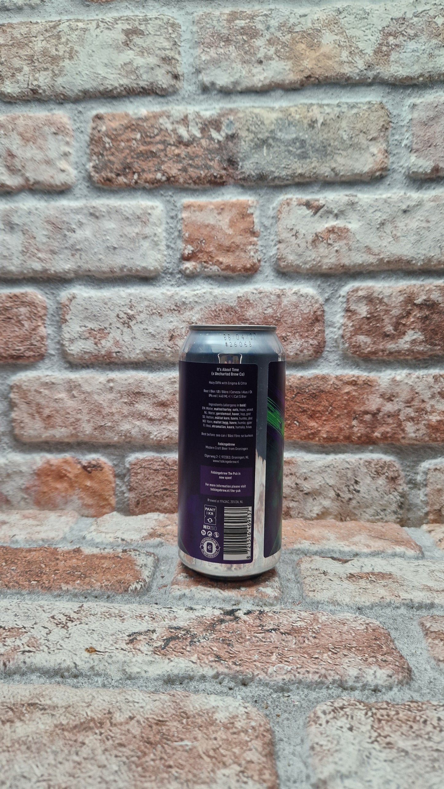 Folkingebrew It's About Time IPA - 44 CL