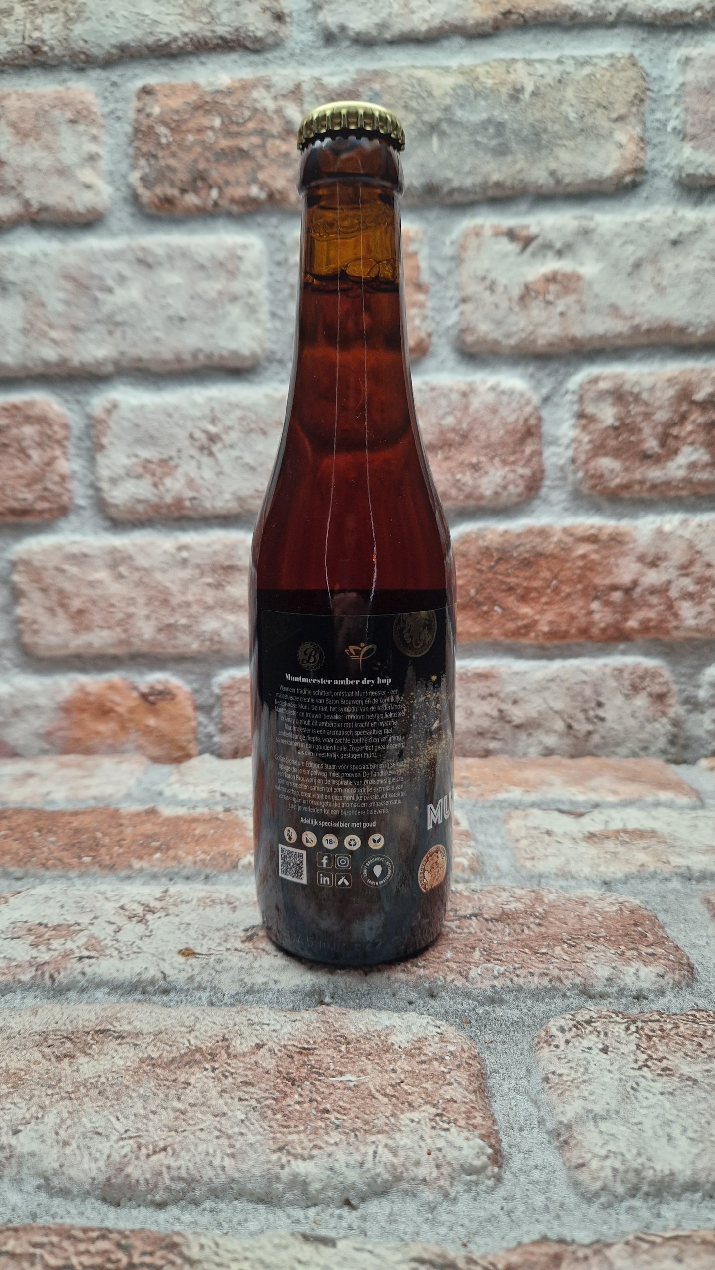 Baron Muntmeester Amber Dry Hop Ale - 33 CL