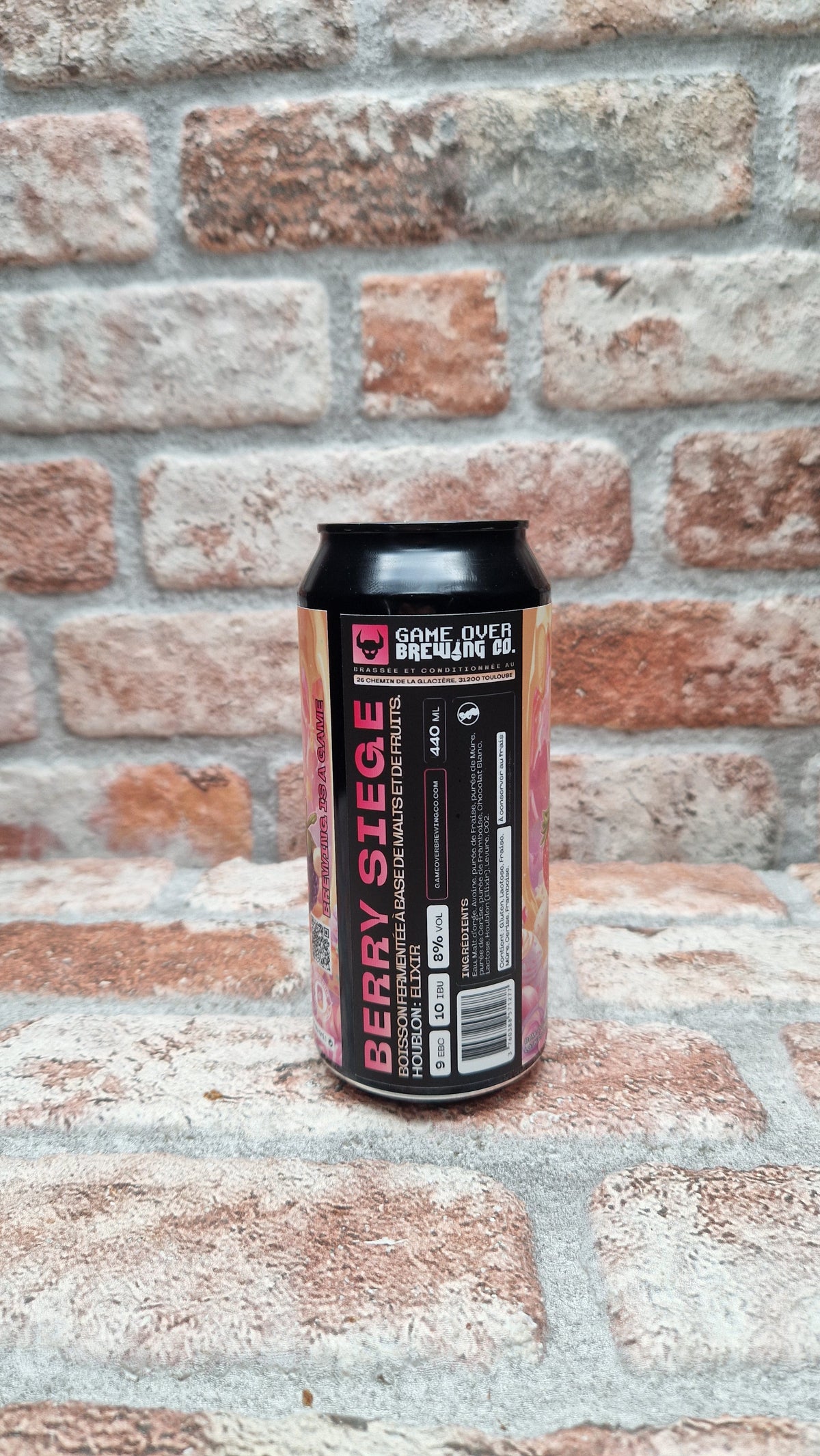 Game Over Brewing Co. Berry Siege Sour - 44 CL