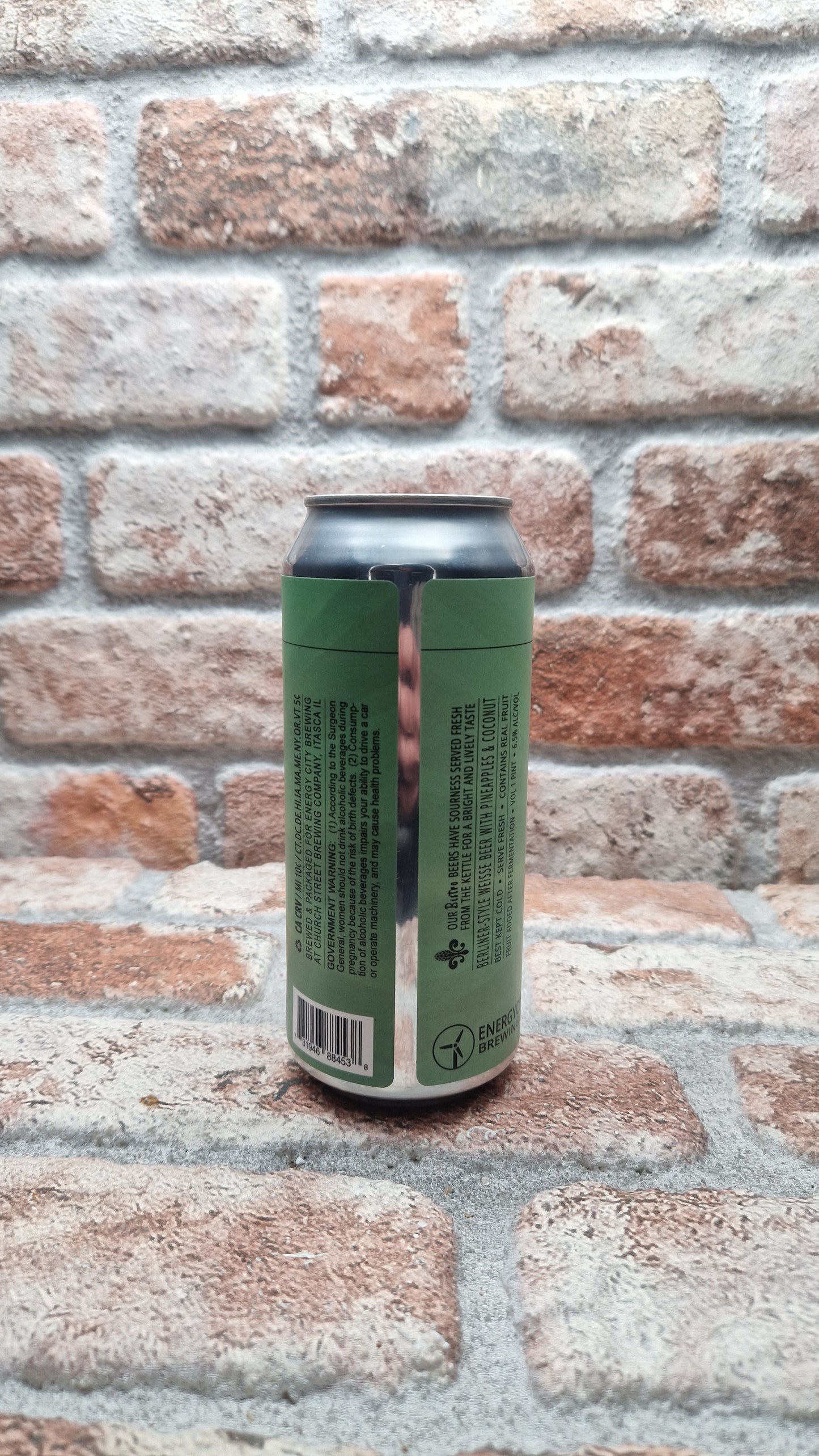 Energy City Bistro Cabana - Pineapple & Coconut Sour - 47.3 CL (1 pint)