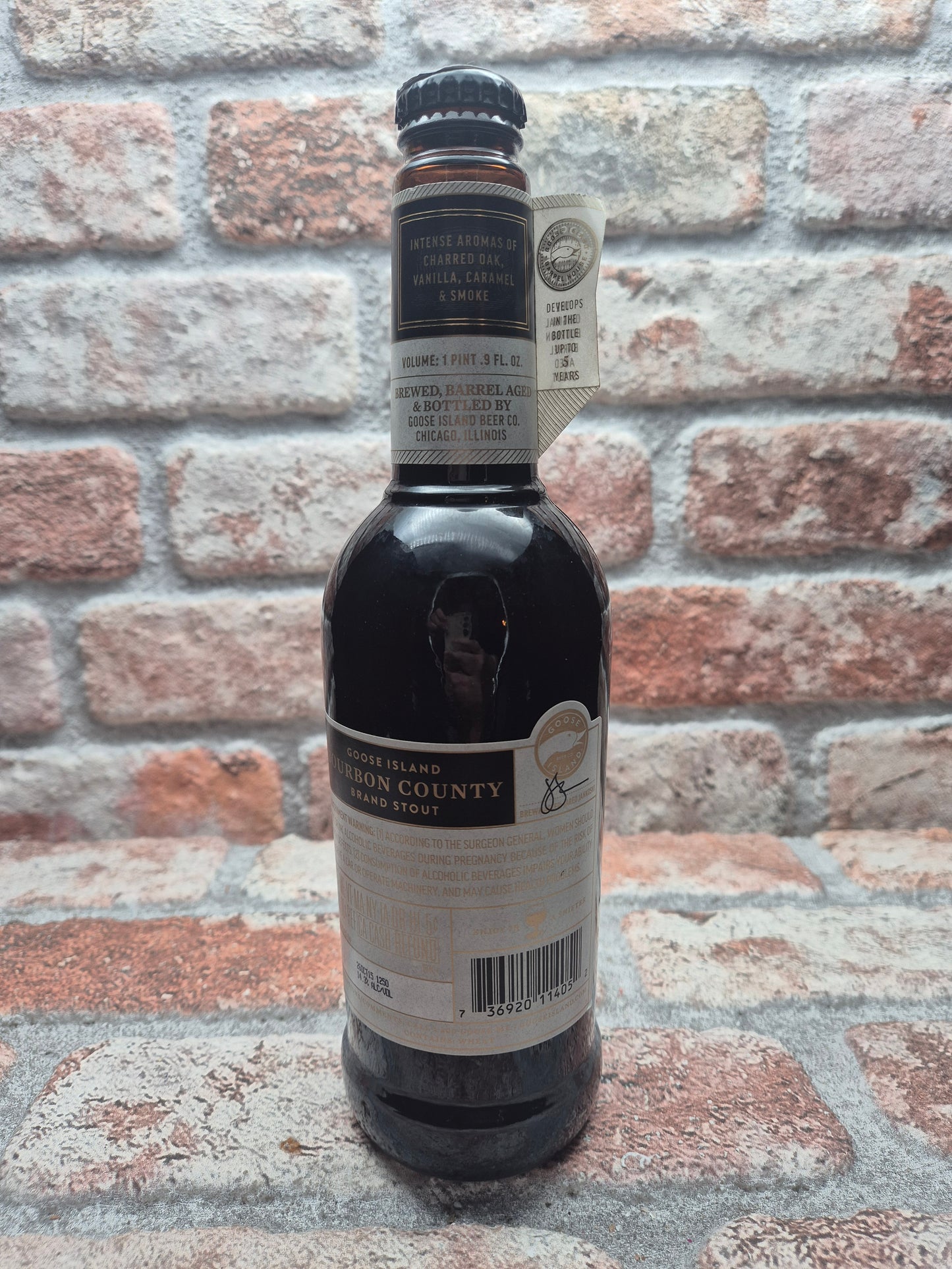 Goose Island Geïnfecteerd, leuk voor de verzamelaar: Bourbon County Brand Stout (2015) 14.3% Stout - 47.3 CL (1 pint)
