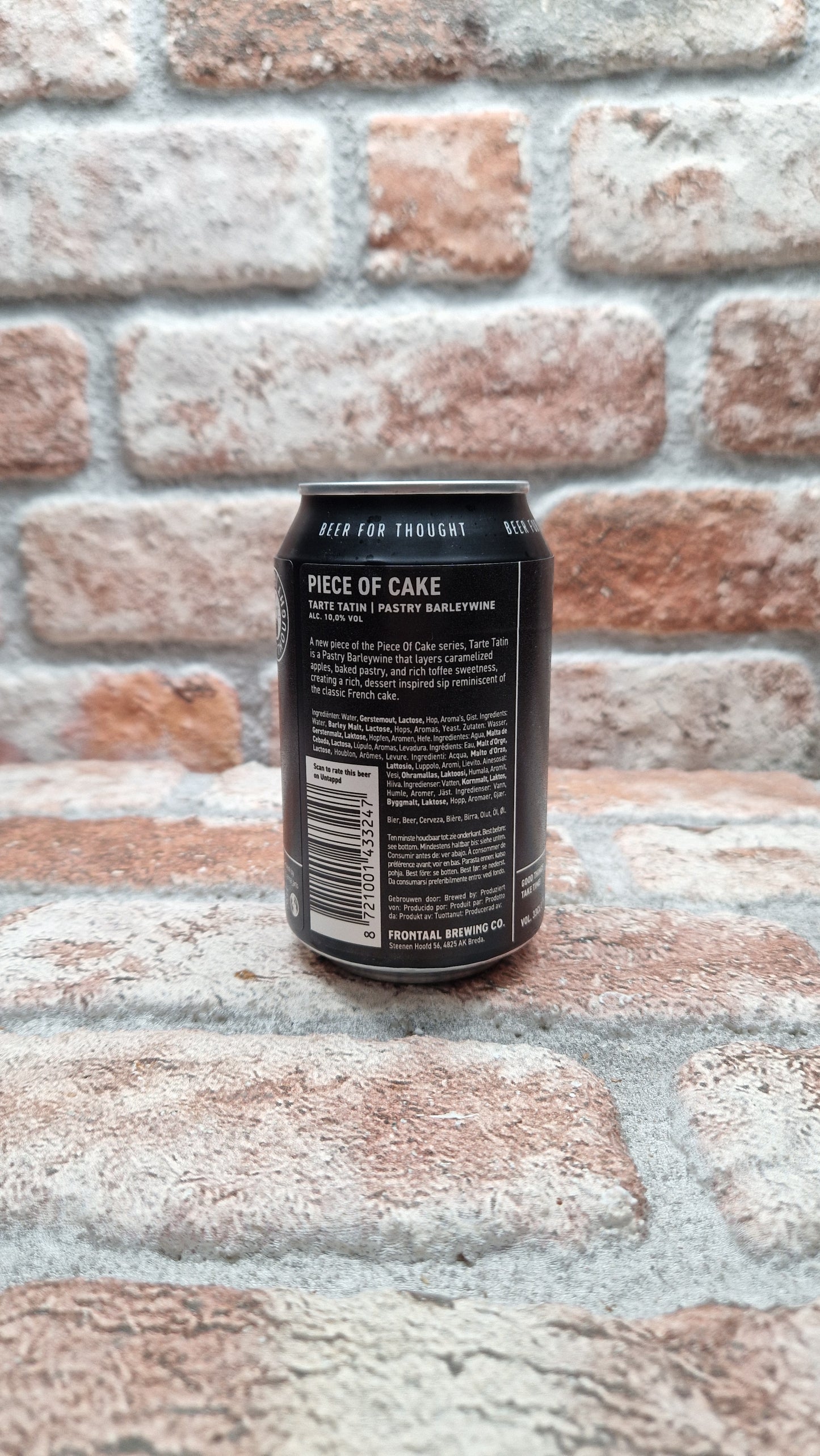 Frontaal Piece Of Cake Tarte Tartin Barleywine - 33 CL