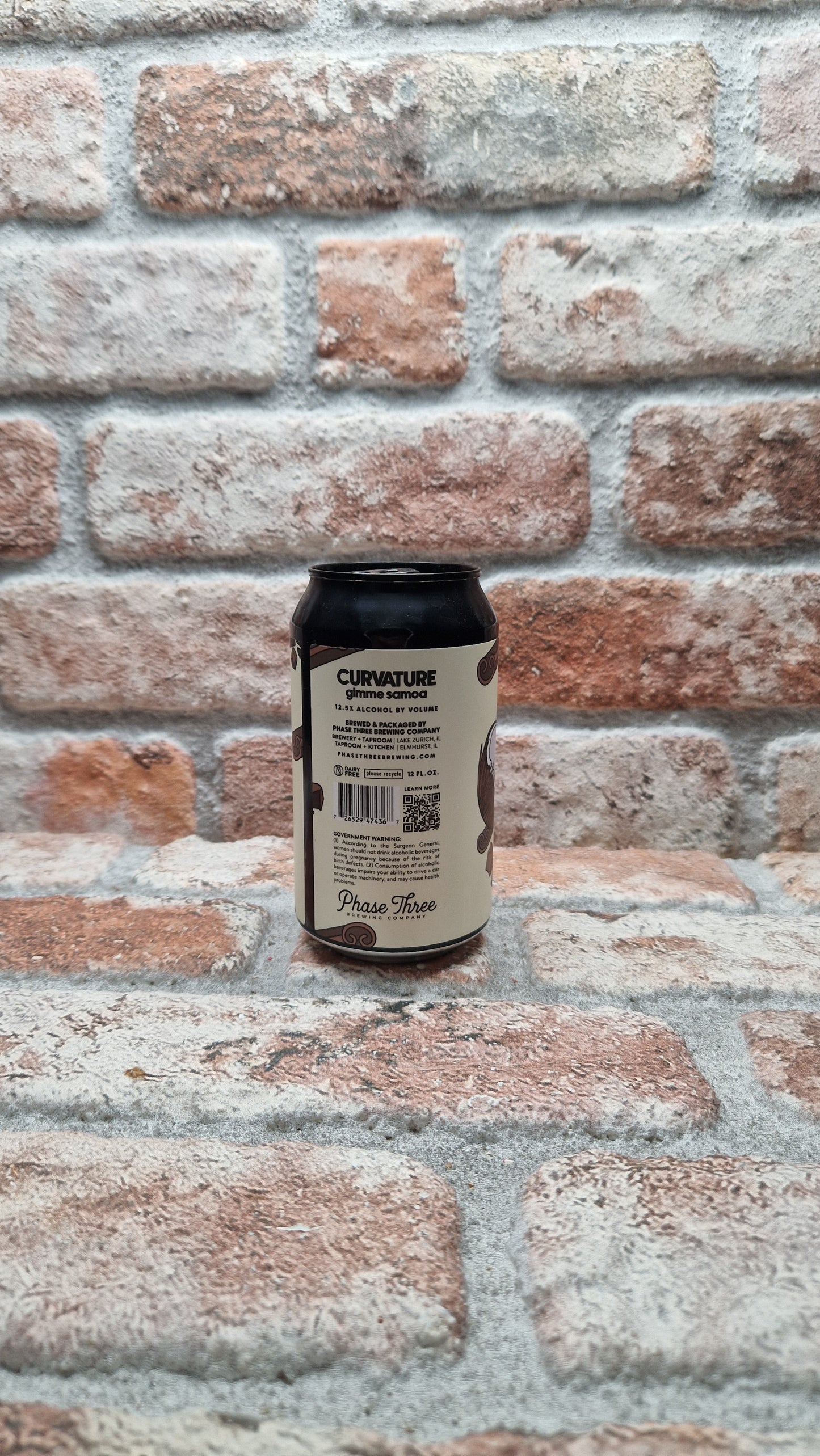Phase Three Brewing Curvature: Gimme Samoa Stout - 33 CL