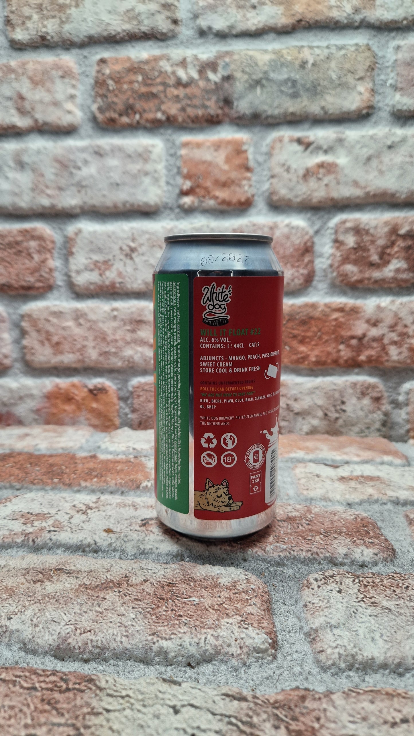 White Dog Brewery WILL IT FLOAT #22 Sour - 44 CL