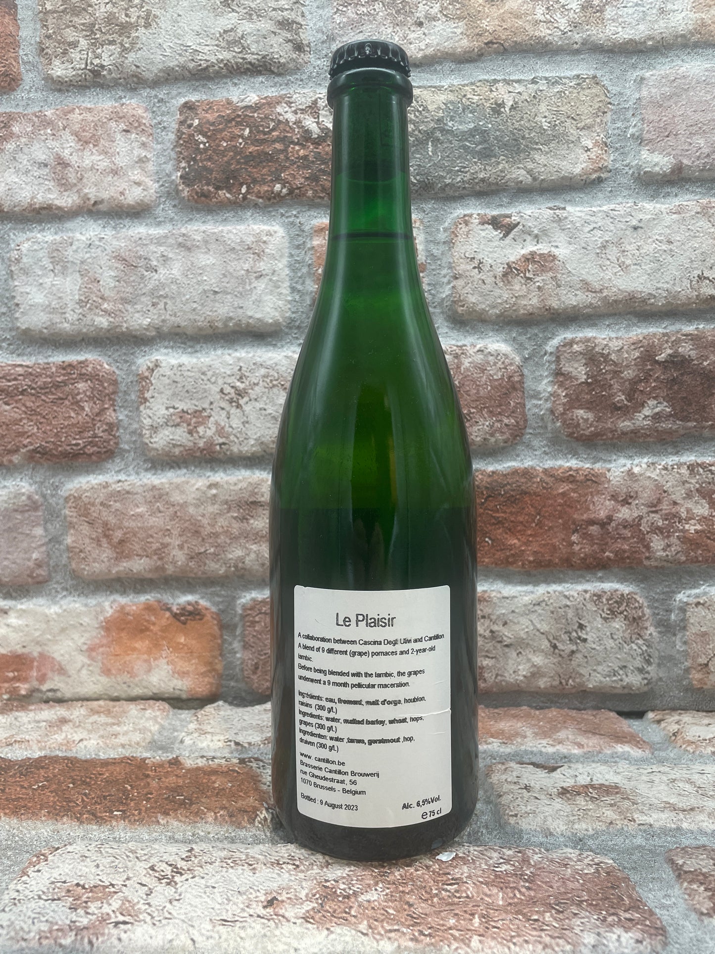 Cantillon Le Plaisir 2023 Lambiek/Geuze - 75 CL
