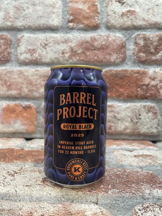 Kees Brewery Barrel Project Royal Black 2025 Stout – 33 cl